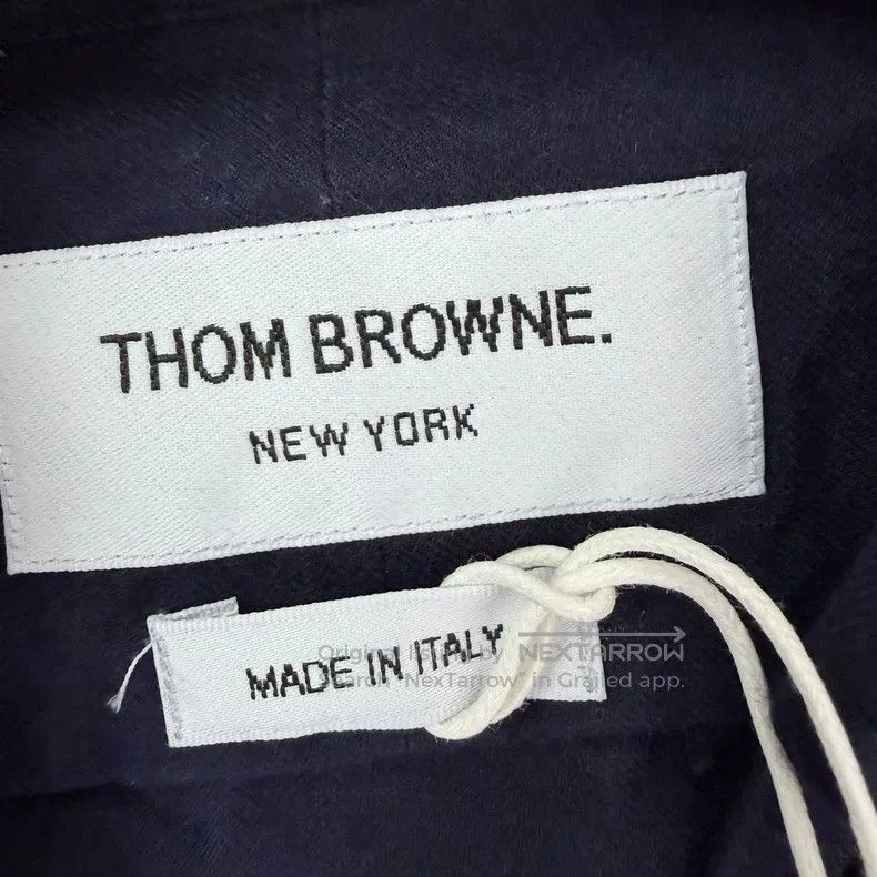 Thom Browne Thom Browne Black Striped Shirt Size US L / EU 52-54 / 3 - 3 Thumbnail
