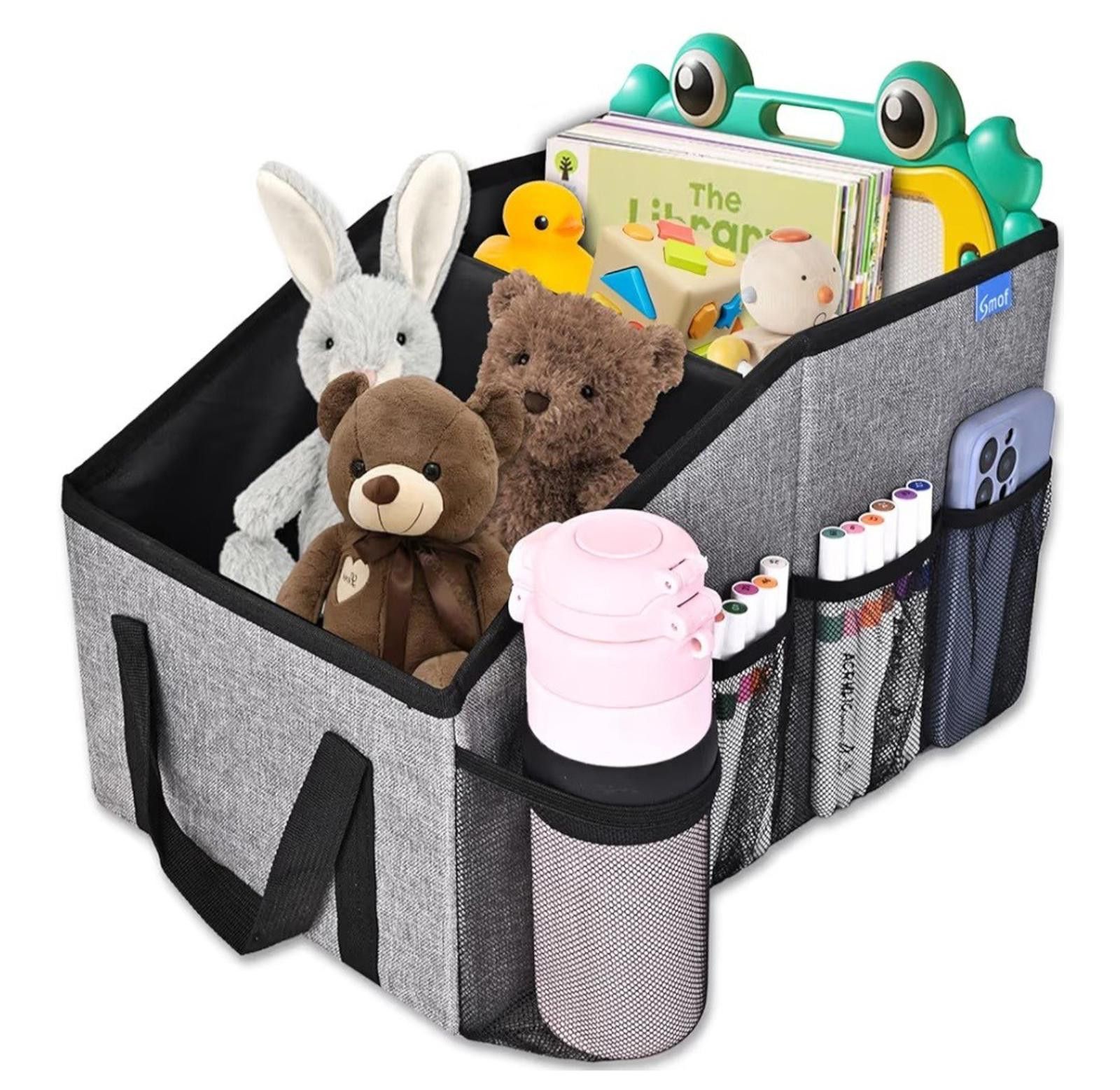 Other Large Foldable CarSeat Organizer Passenger/ Rear Seat Light Size ONE SIZE - 1 Thumbnail