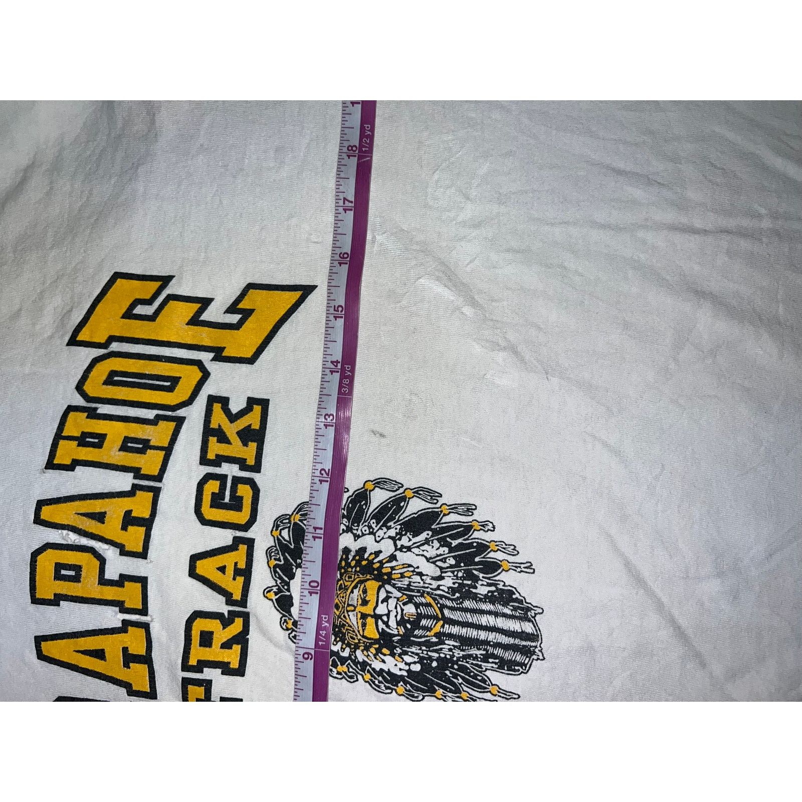 Vintage Vintage Native American Long Sleeve Shirt Arapahoe Worn Tee Size US L / EU 52-54 / 3 - 9 Thumbnail