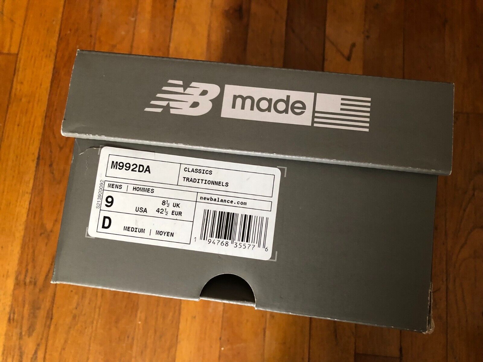 New Balance *USED* New Balance 992 Made in USA M992DA sz 9 Size US 9 / EU 42 - 9 Thumbnail