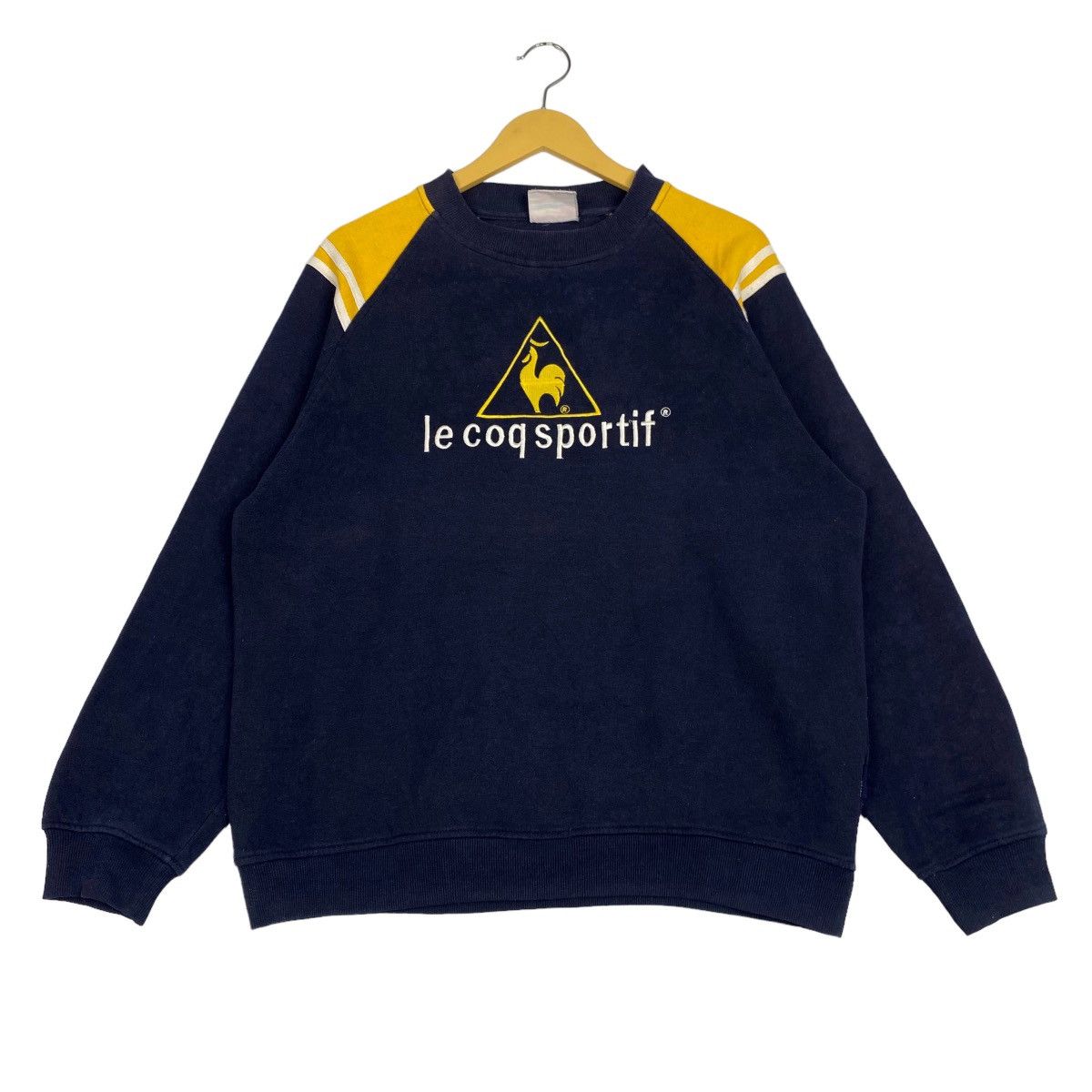Vintage Vintage LeCoqSportif Big Logo Embroidered Size US M / EU 48-50 / 2 - 1 Thumbnail