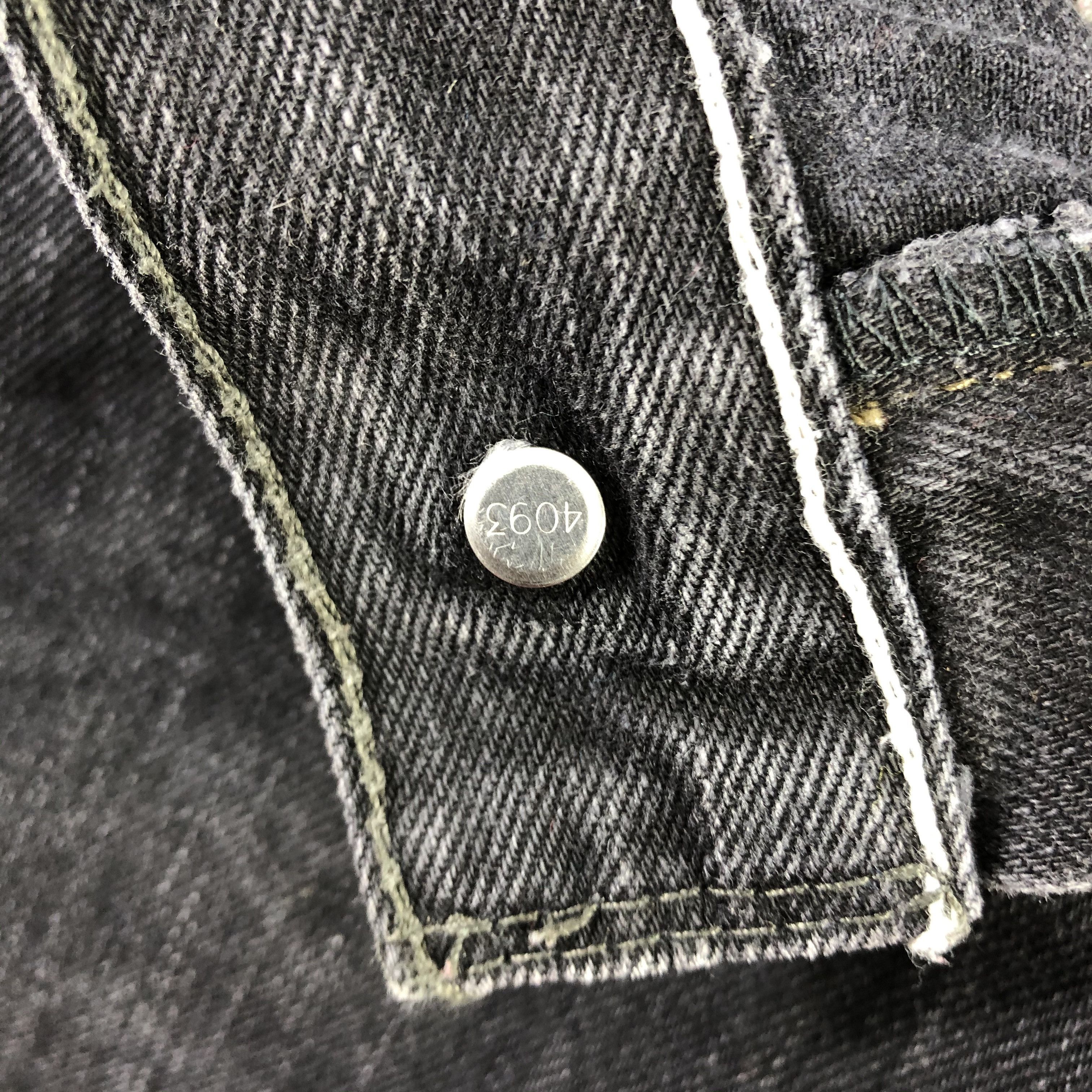 Levi's Vintage Levi's 511 Jeans Faded Black Denim KJ1416 Size US 29 - 9 Thumbnail