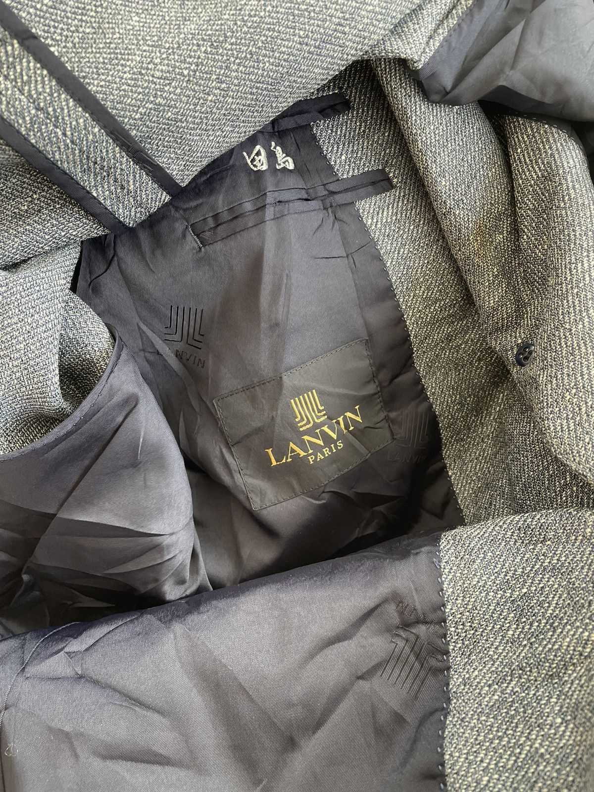 Lanvin × Vintage LANVIN PARIS BLAZZER Size 48R - 5 Thumbnail