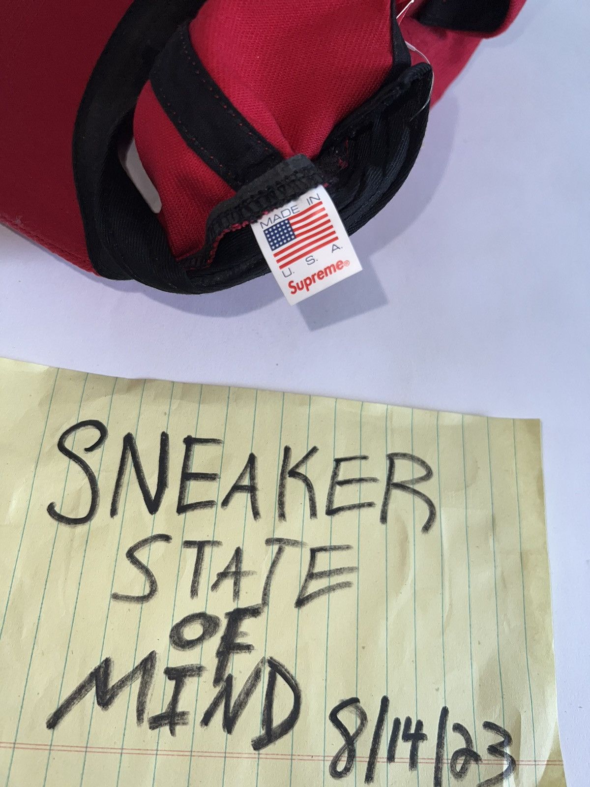 Supreme SUPREME GONZ LOGO 6 panel ss18 in red FAST SHIPPING Size ONE SIZE - 9 Thumbnail
