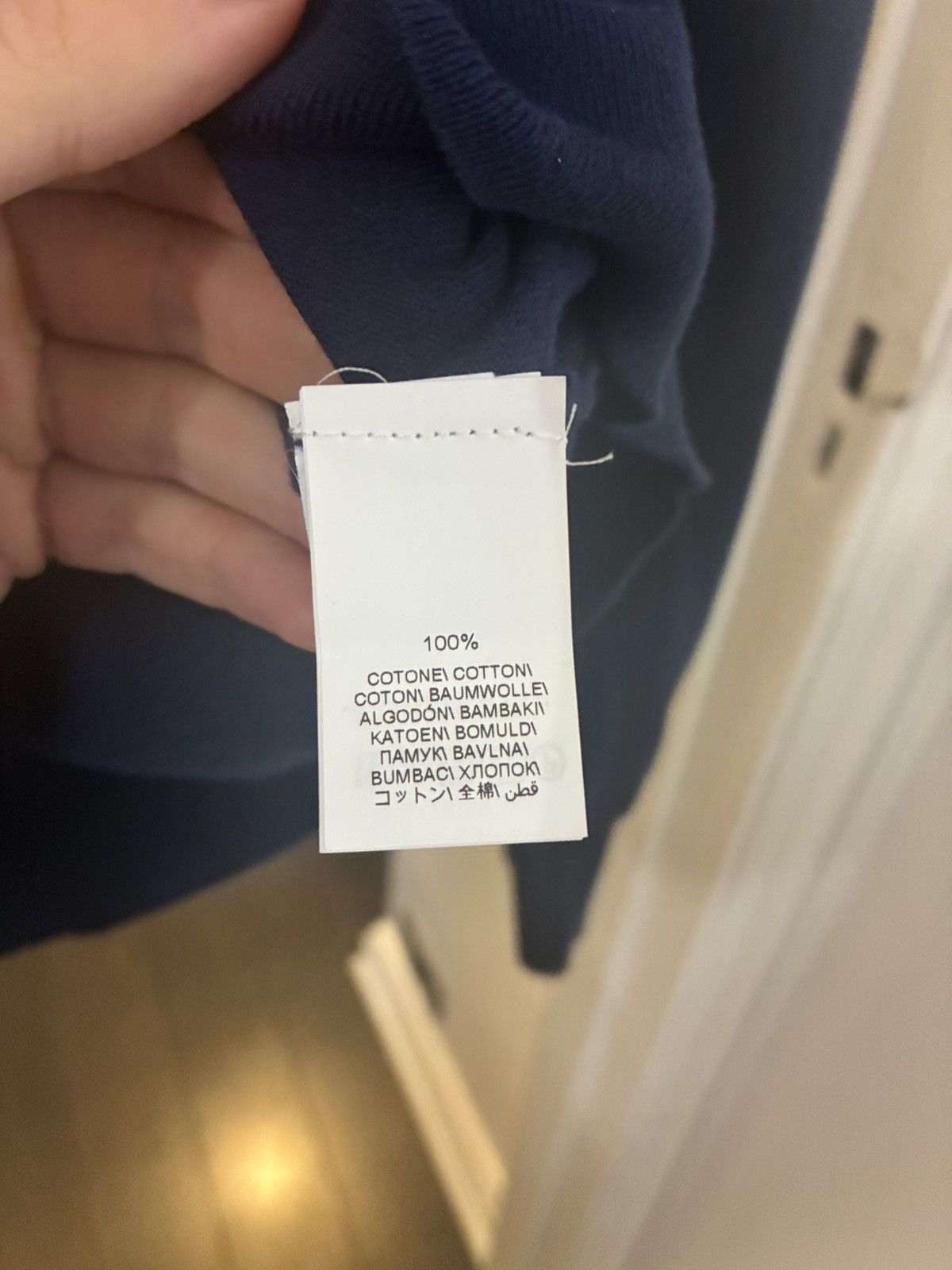 Brunello Cucinelli Brunello Cucinelli cotton blue cardigan size 50/medium Size US M / EU 48-50 / 2 - 5 Thumbnail