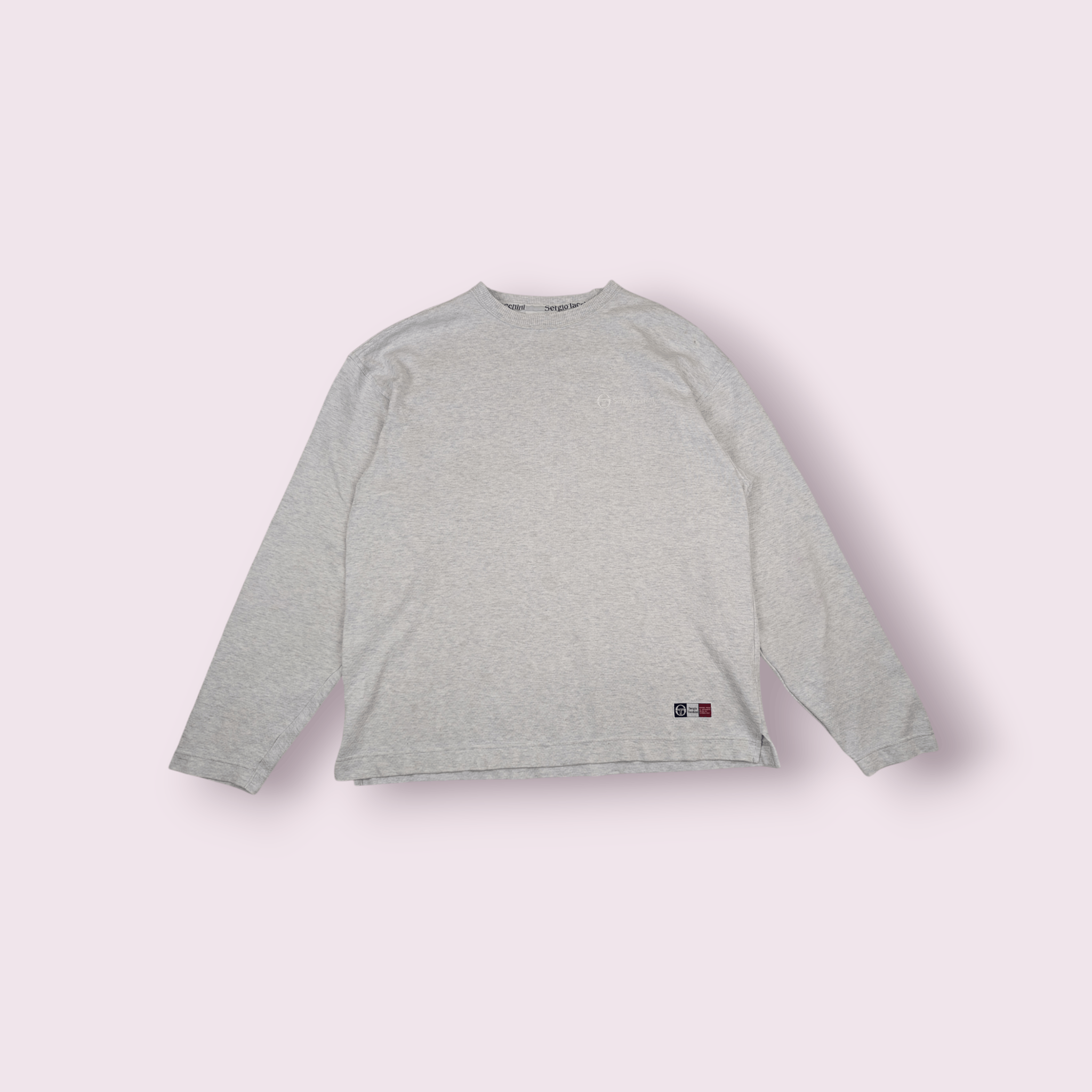 Sergio Tacchini × Vintage 2000's SERGIO TACCHINI Small Embroidery Logo Sweatshirt Size US L / EU 52-54 / 3 - 1 Thumbnail