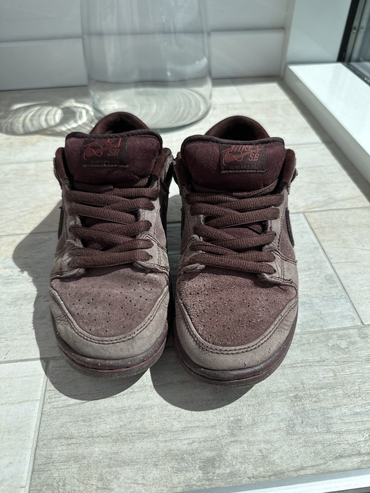 Nike sneakers unisex nike dunk low premium sb bordo Size US 7 / EU 40 - 1 Thumbnail