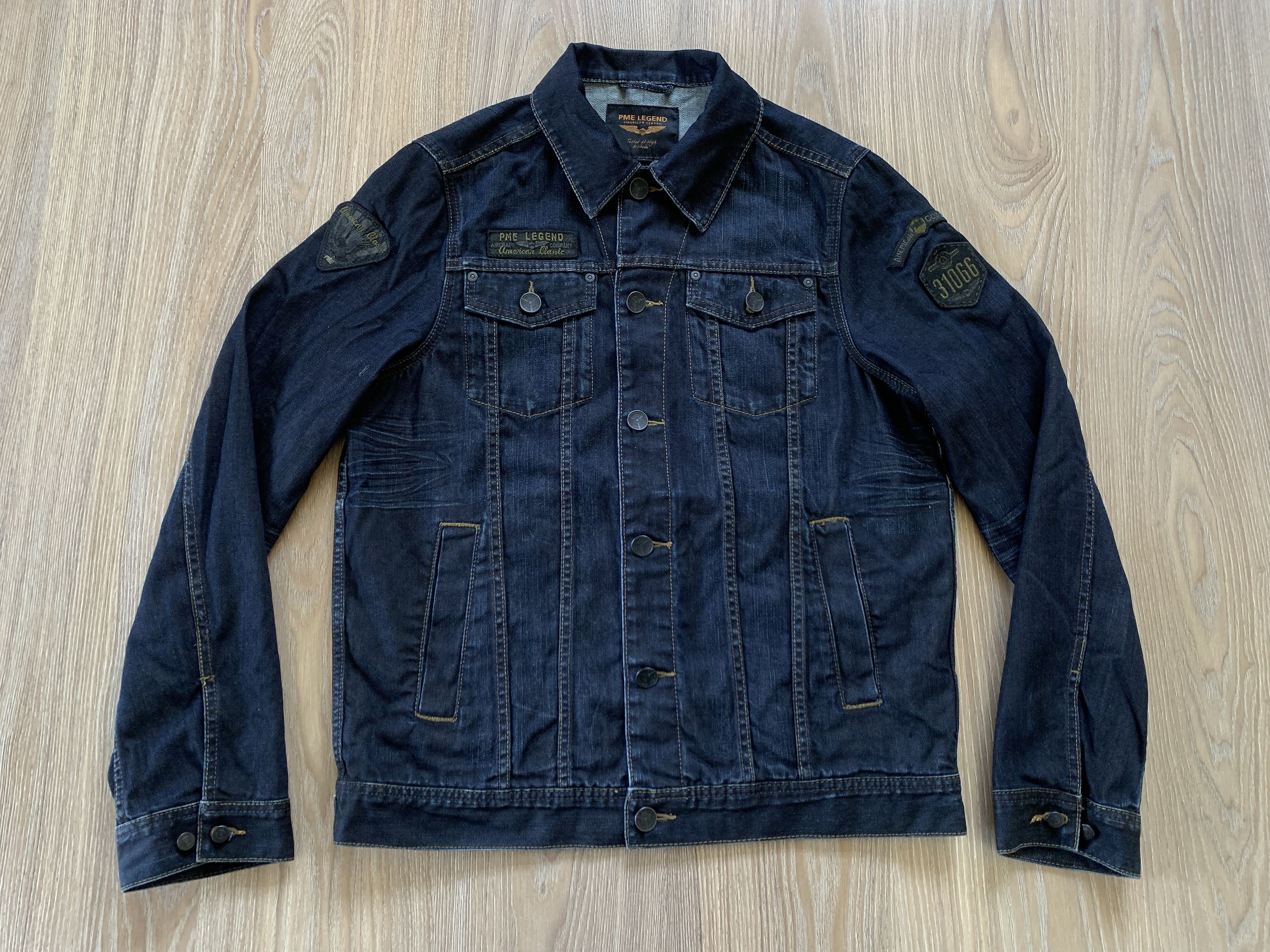 Other PME Legend Navy Blue Denim Jacket Size US L / EU 52-54 / 3 - 2 Thumbnail