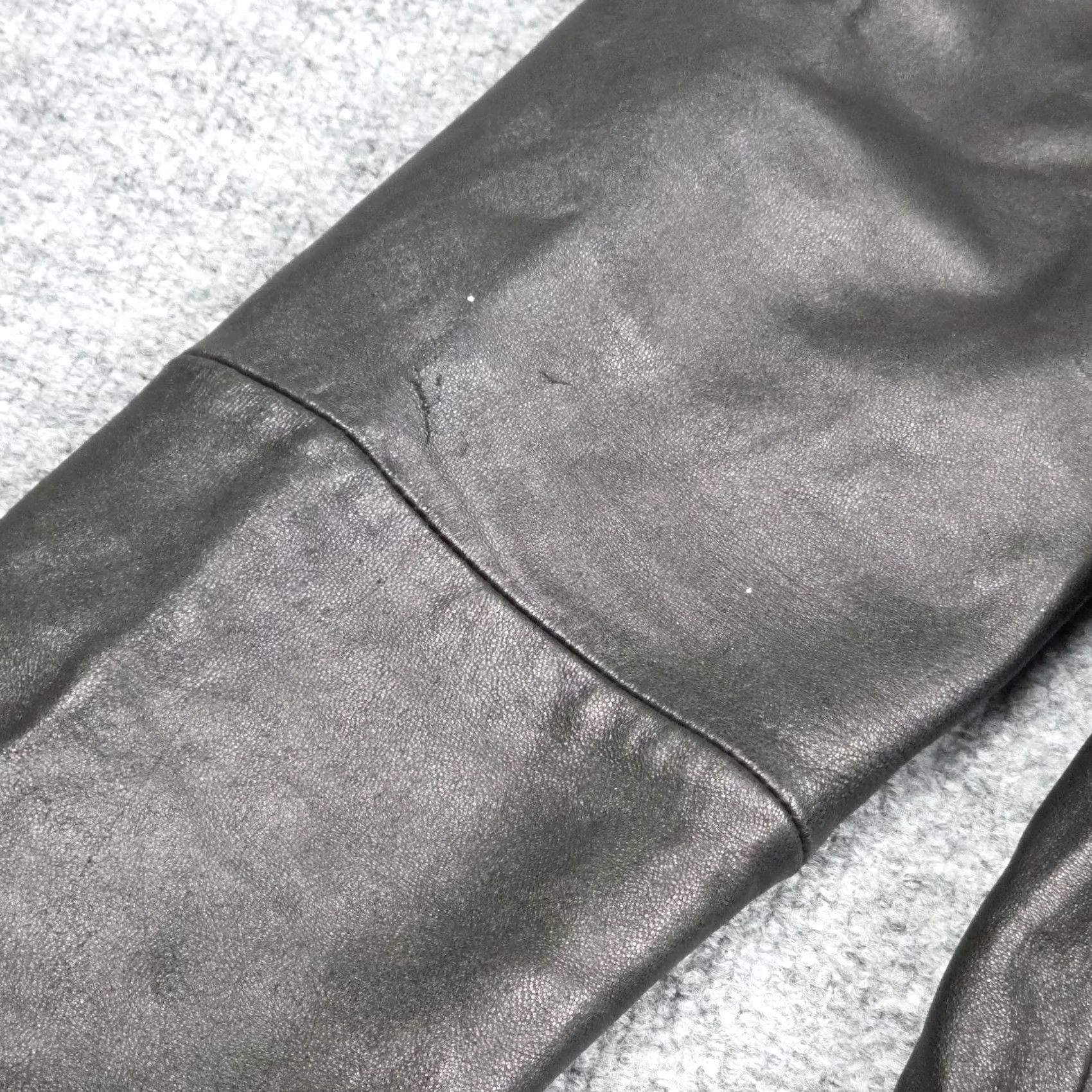 Eddie Bauer Eddie Bauer Leather Jacket Men Large Full Zip Bomber Black Size US L / EU 52-54 / 3 - 5 Thumbnail