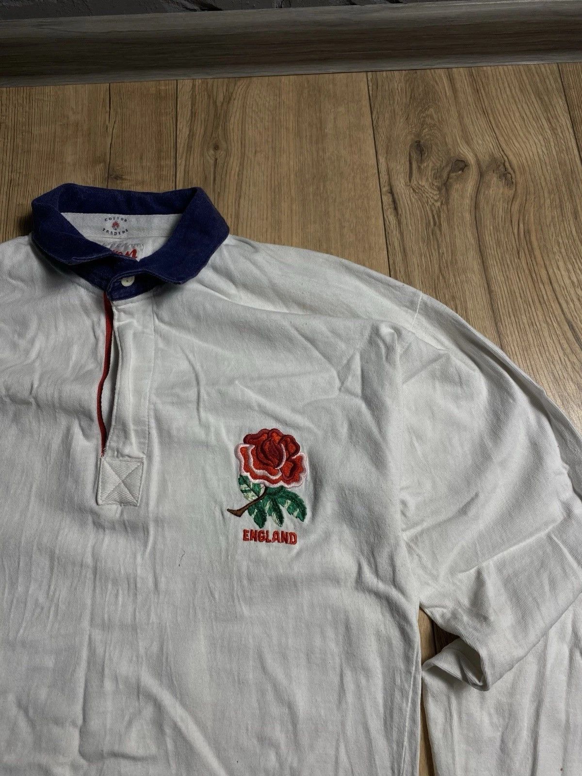 Cotton Traders ENGLAND 1996 RUGBY UNION SHIRT COTTON TRADERS SIZE M Size US M / EU 48-50 / 2 - 2 Thumbnail
