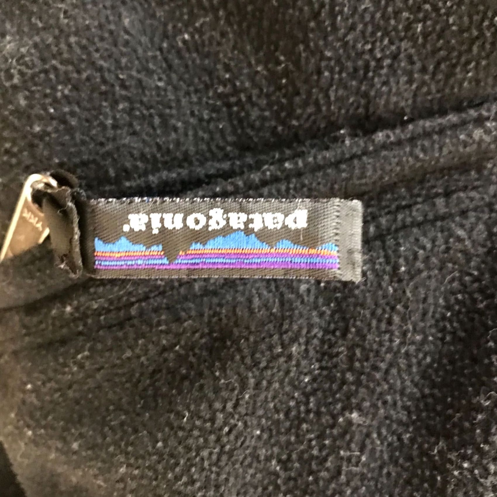 Patagonia VTG Patagonia - Men's Small - Black Fleece Half Zip Pullover Jacket USA, Fleece, Zip, Jacket, Men, Black, Patagonia, USA, S Size US S / EU 44-46 / 1 - 7 Thumbnail