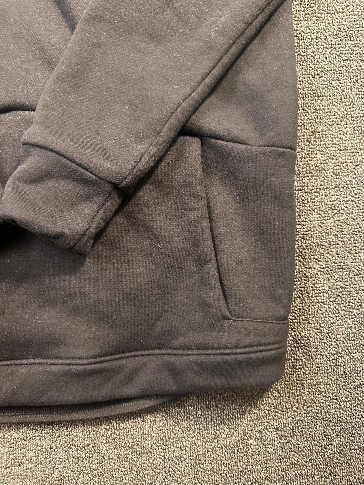 Tekla Tesla Black Hoodie with Zippered Pocket Size US M / EU 48-50 / 2 - 3 Thumbnail