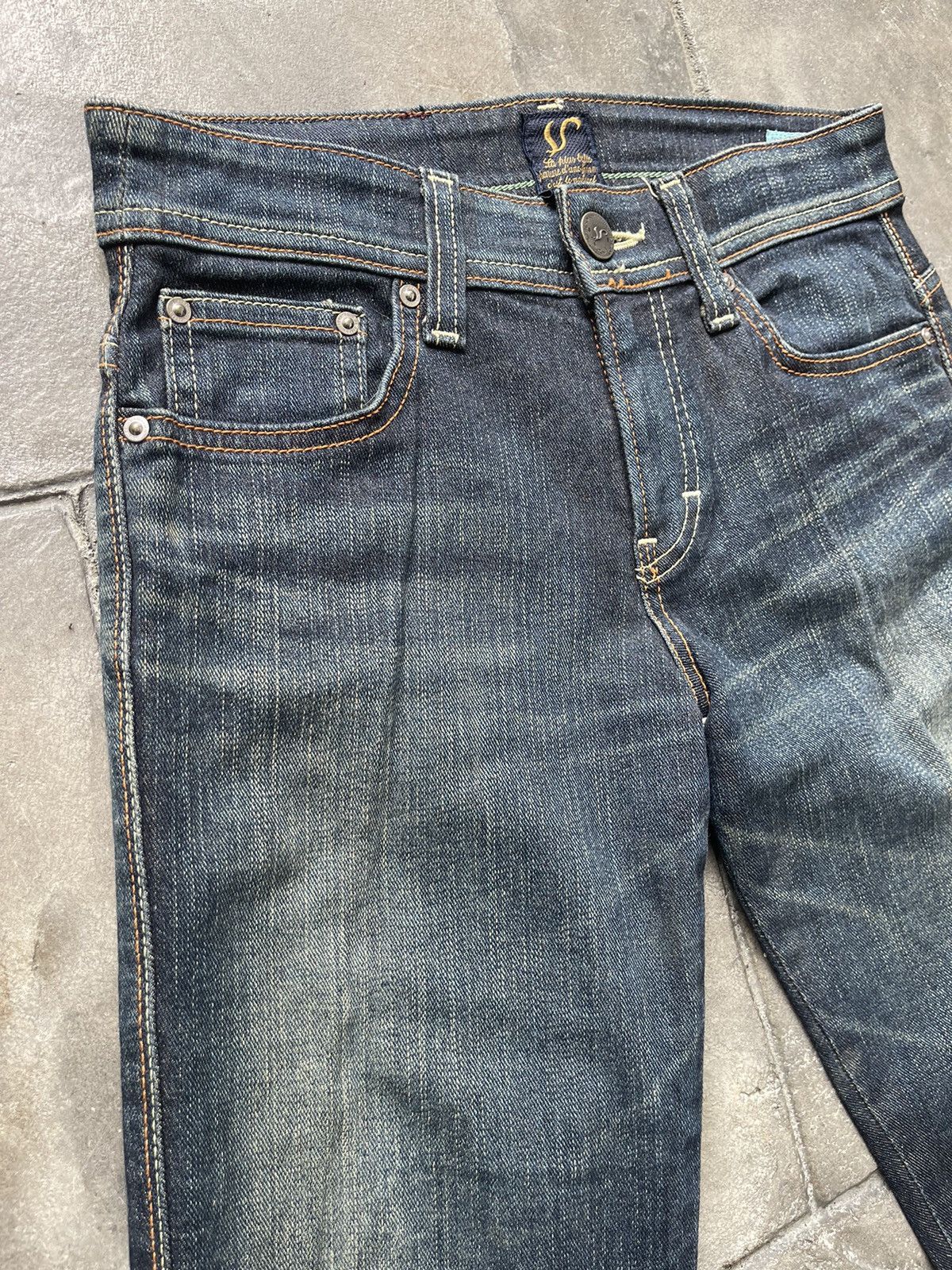Edwin JAPAN MADE Edwin Something Vienus Jean Flare Size US 27 - 3 Thumbnail