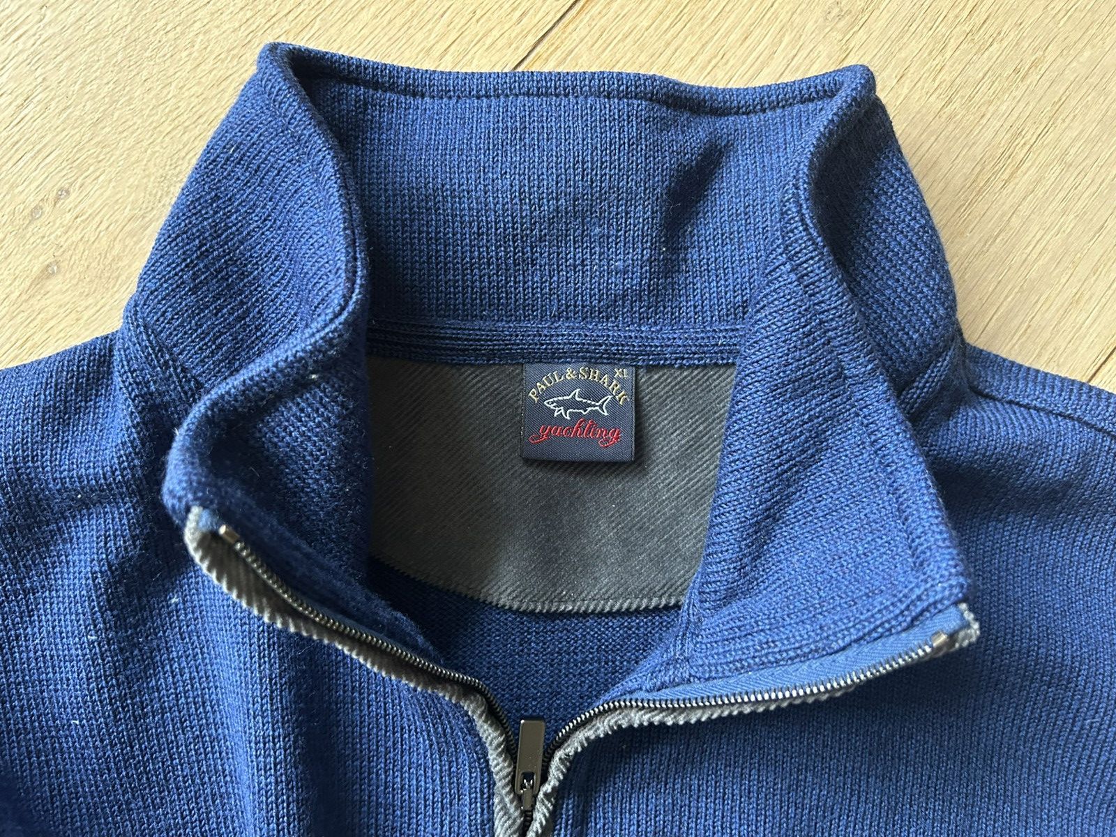 Paul & Shark Paul&Shark half zip wool sweater, XL Size US XL / EU 56 / 4 - 3 Thumbnail