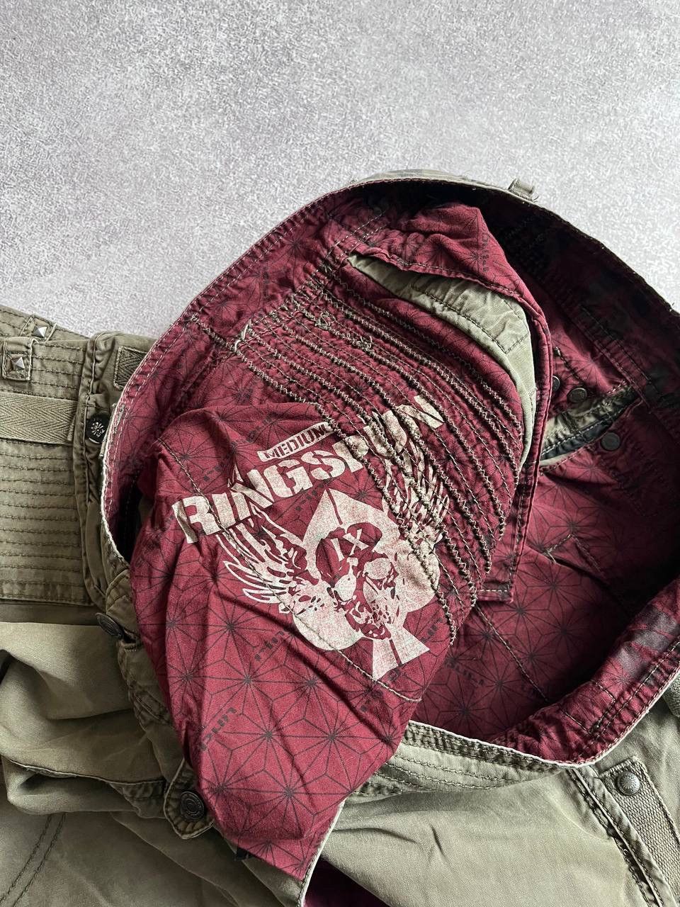 Japanese Brand Vintage Archival Avantgarde Baggy Opium Cargo Pants Y2K M Size US 32 / EU 48 - 8 Thumbnail