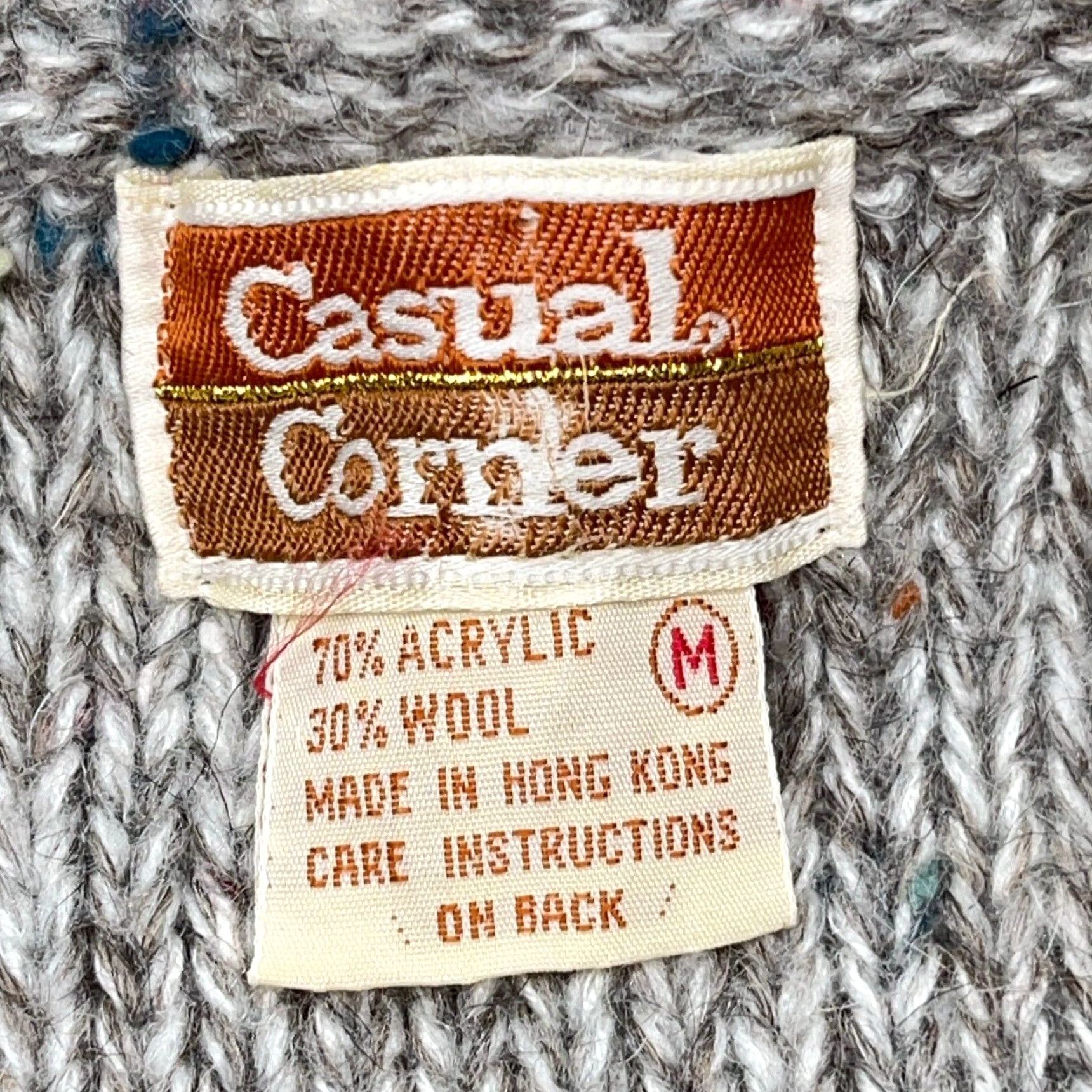 Vintage Vintage Casual Corner Sweater Women Medium Chunky Heavy Acrylic Wool Size M / US 6-8 / IT 42-44 - 3 Thumbnail