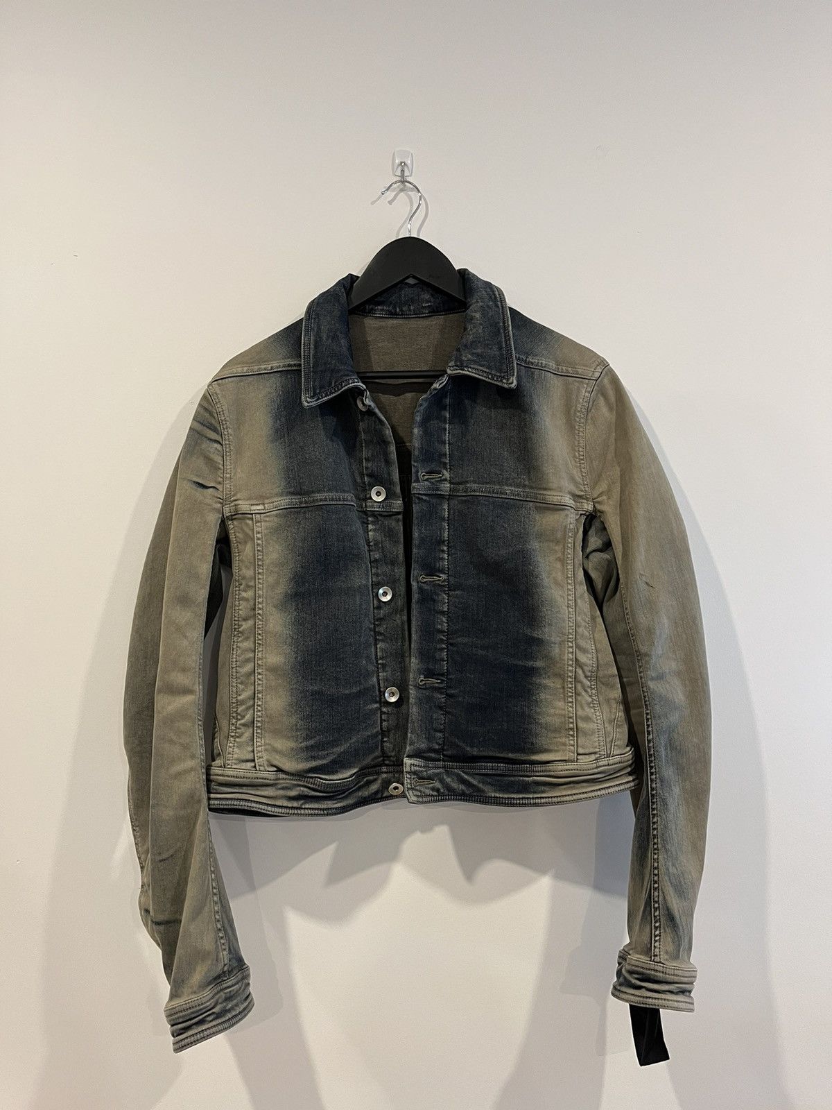 Rick Owens × Rick Owens Drkshdw Rick Owens Jumbo Worker Jacket 