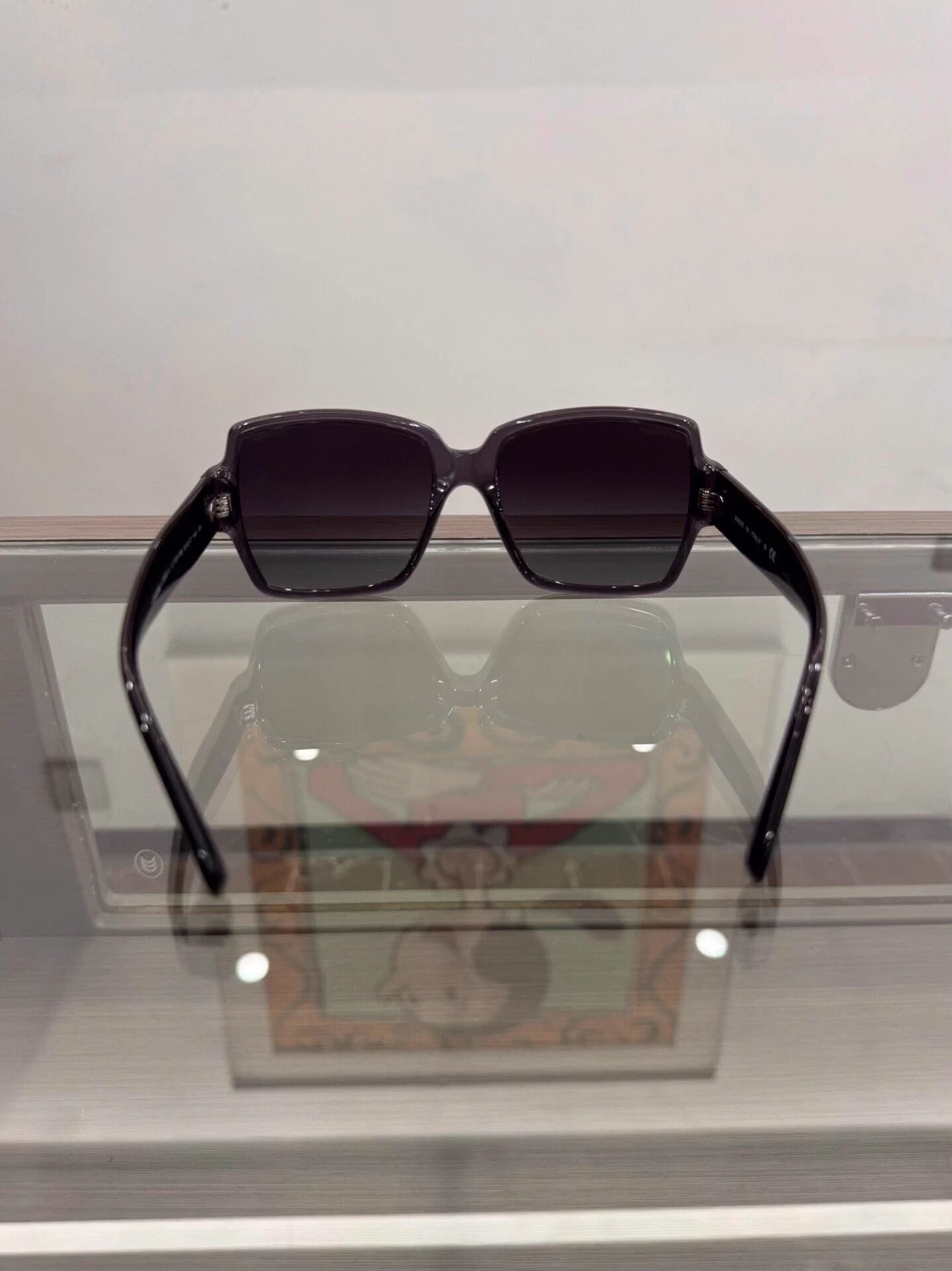 Chanel Chanel Silver CC Logo Black Sunglasses Size ONE SIZE - 4 Thumbnail