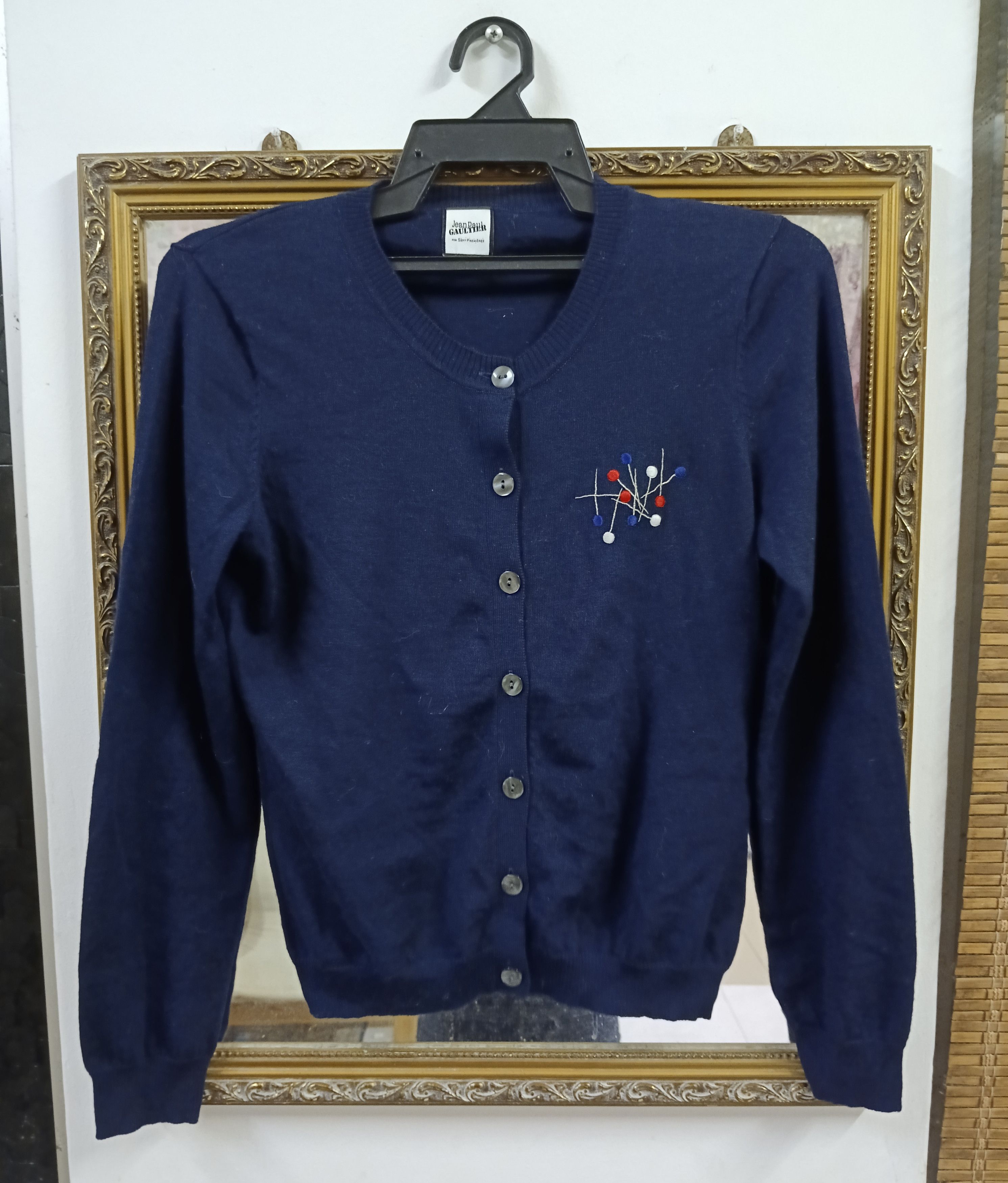 Jean Paul Gaultier JEAN PAUL GAULTIER KNIT CARDIGAN Size S / US 4 / IT 40 - 1 Thumbnail