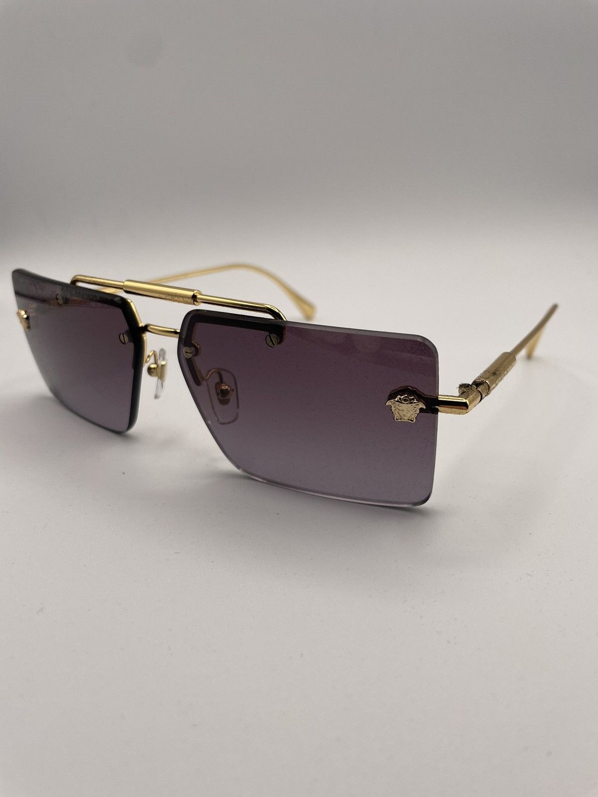Versace Versace Frameless Sunglasses Size ONE SIZE - 2 Thumbnail