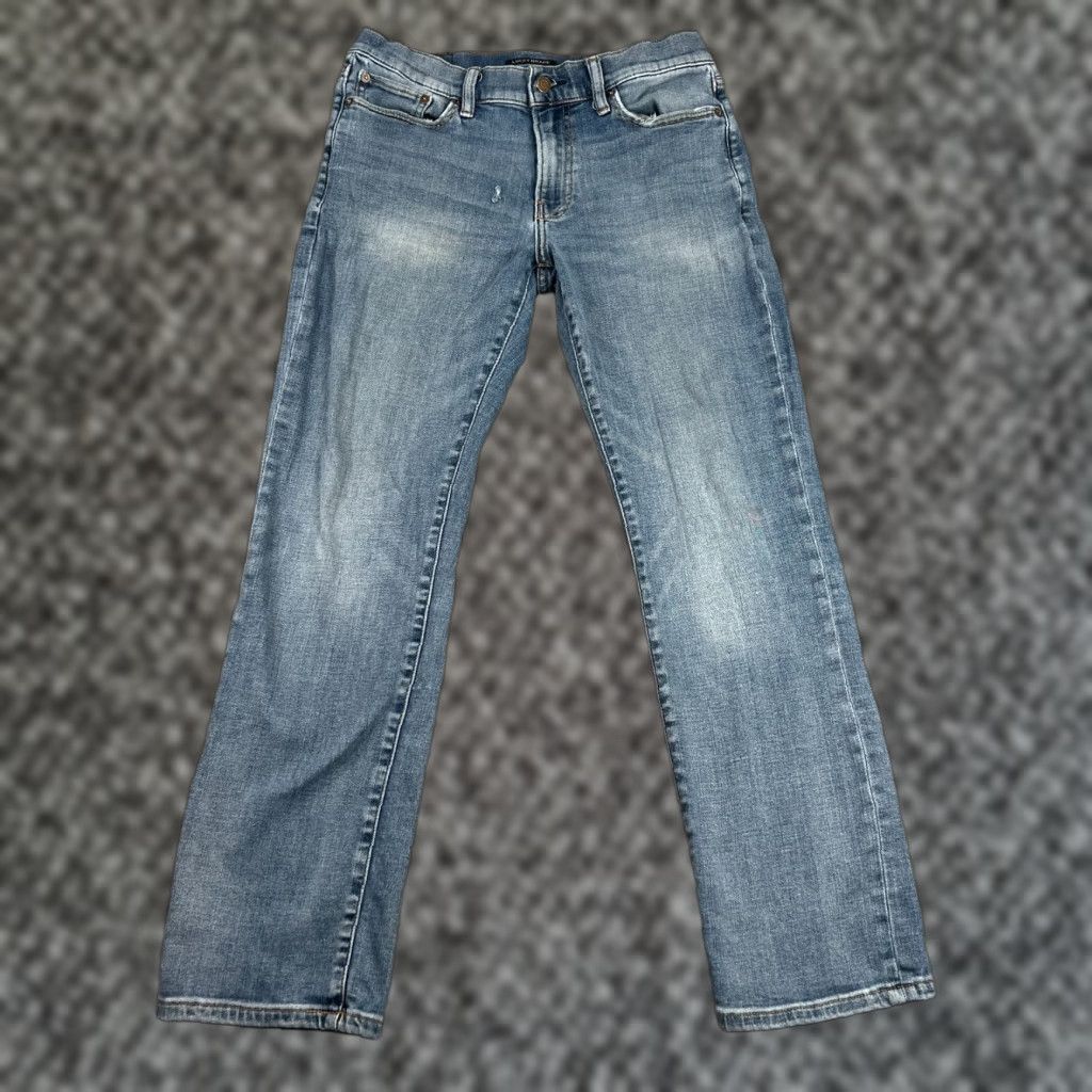 Lucky Brand Lucky Brand 363 Jeans Men 29x30 Mid Rise Blue Denim Straight 5-Pocket Vintage No Pattern Solid Jeans N/A Size US 31 - 1 Thumbnail