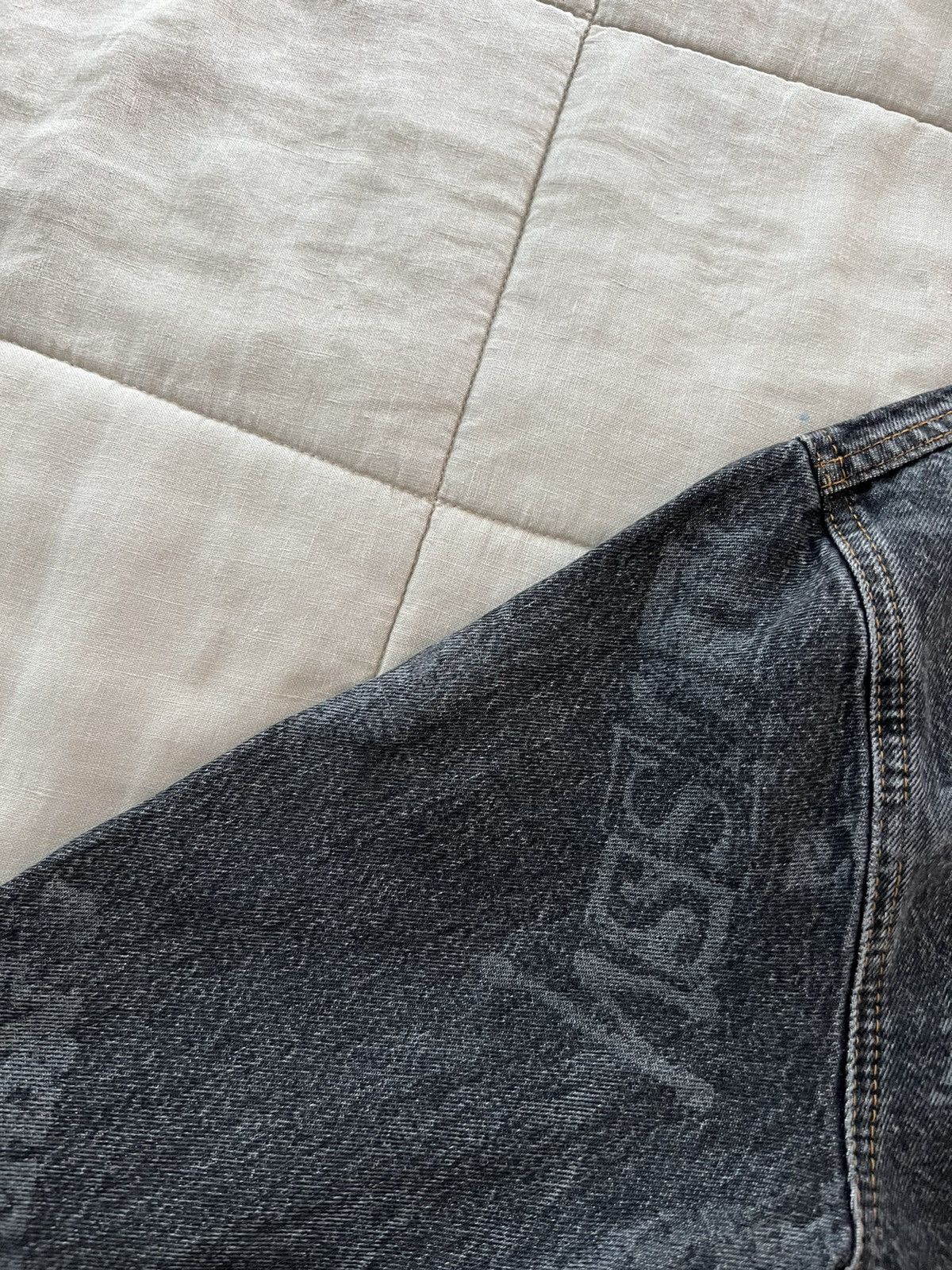 Stussy Rare Stussy x Lance Mountain Denim Work Jacket Small Size US S / EU 44-46 / 1 - 9 Thumbnail