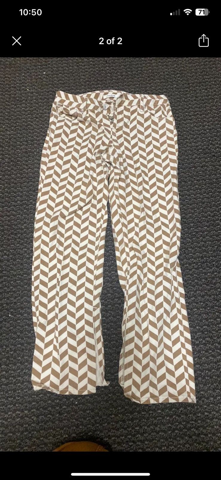 Pacsun Pacsun Patterned Jeans Size 26" / US 2 / IT 38 - 1 Thumbnail