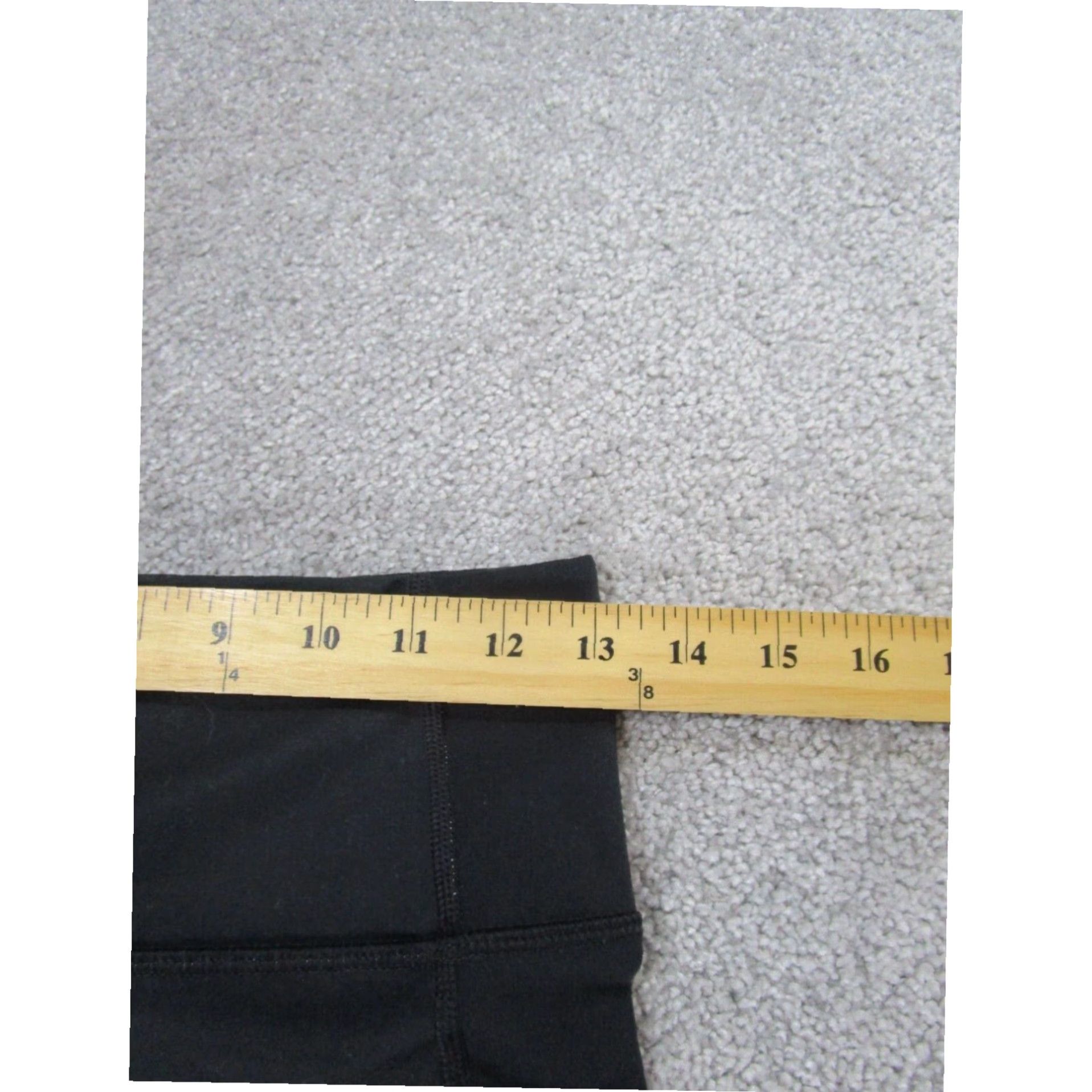 Under Armour Under Armour Womens Small Heatgear Leggings Black Blue Compression Crop Athleisure Leggings Size 28" / US 6 / IT 42 - 7 Thumbnail
