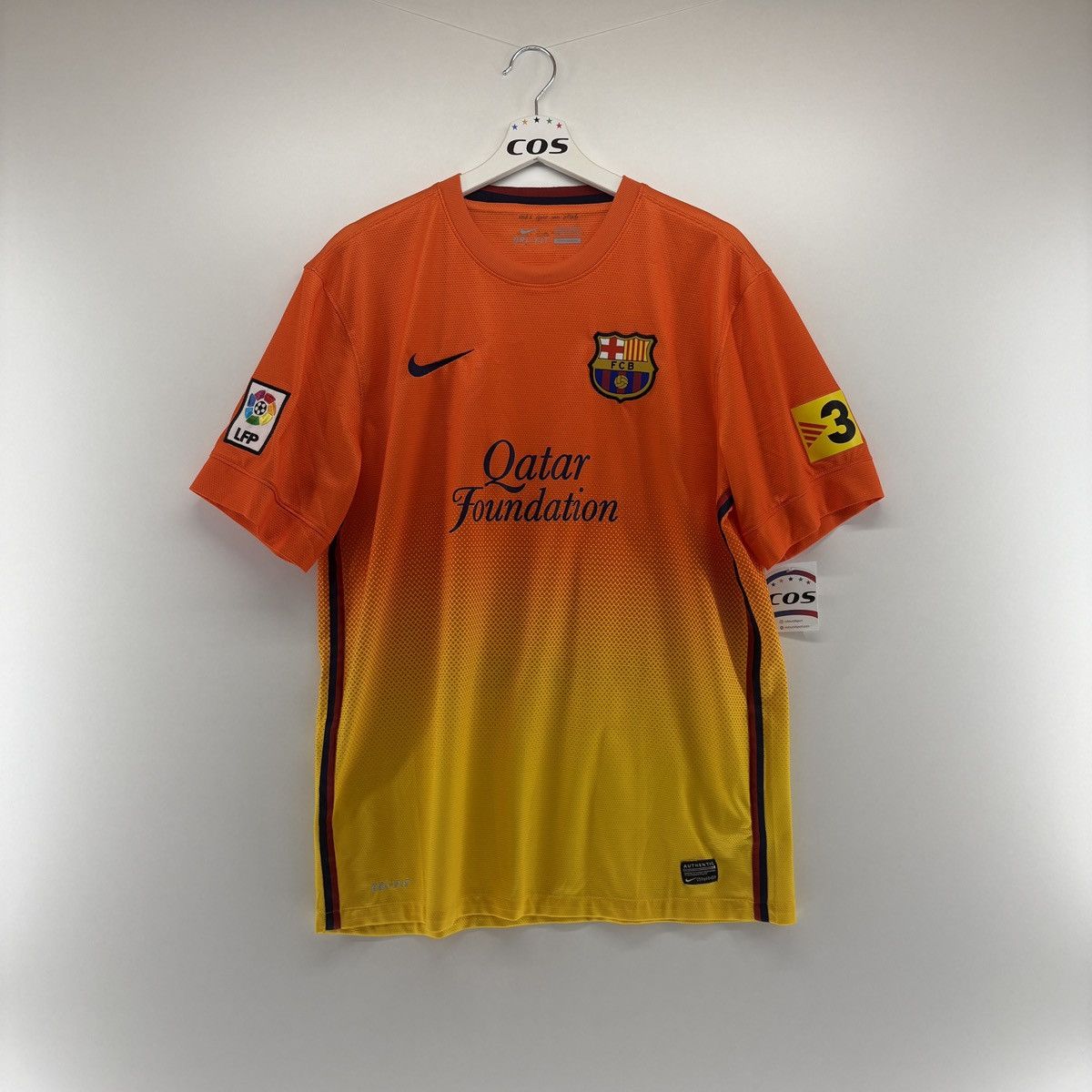 Nike × Vintage FC Barcelona 2012 2013 Away Nike Soccer Football Jersey Kit Size US L / EU 52-54 / 3 - 1 Thumbnail