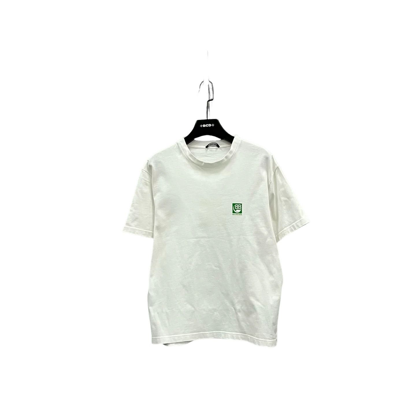 Balenciaga Balenciaga Green BB Eco Print T-Shirt Size S Size US S / EU 44-46 / 1 - 1 Thumbnail