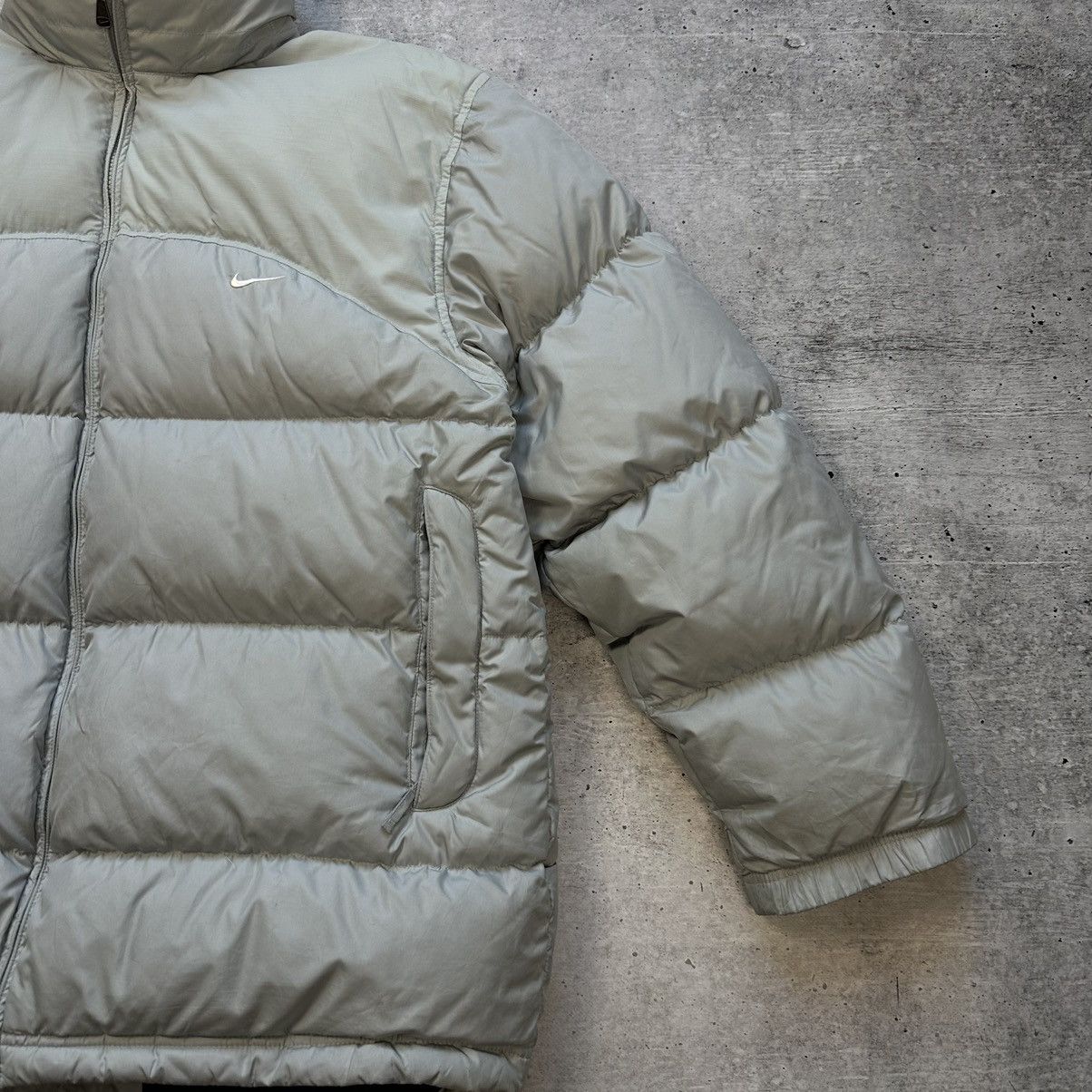 Nike × Vintage Vintage 90s Nike Puffer Down Jacket Mini Swoosh Y2K Size US XL / EU 56 / 4 - 3 Thumbnail