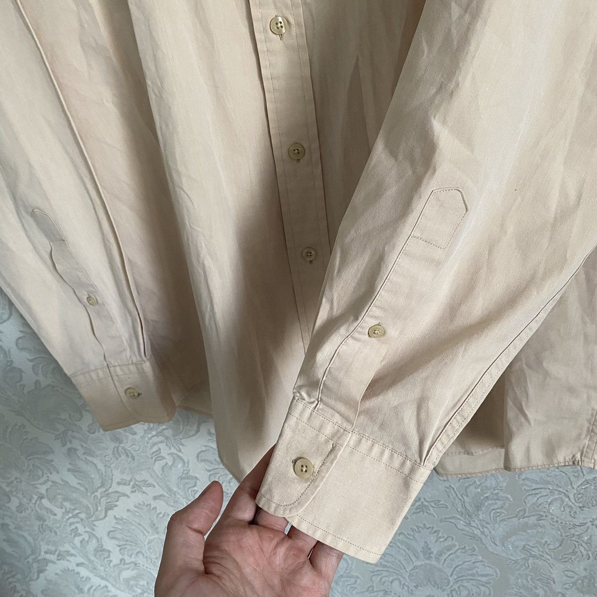 Yves Saint Laurent Vintage Yves Saint Laurent Shirt Button Up Small Logo Size US M / EU 48-50 / 2 - 5 Thumbnail
