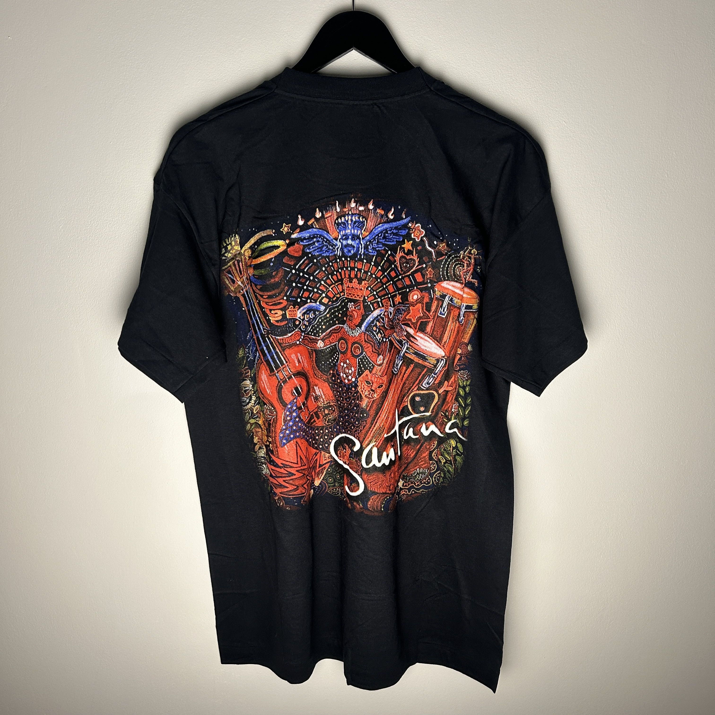 Band Tees Vintage Santana 90’s Band T-shirt Size US L / EU 52-54 / 3 - 2 Thumbnail