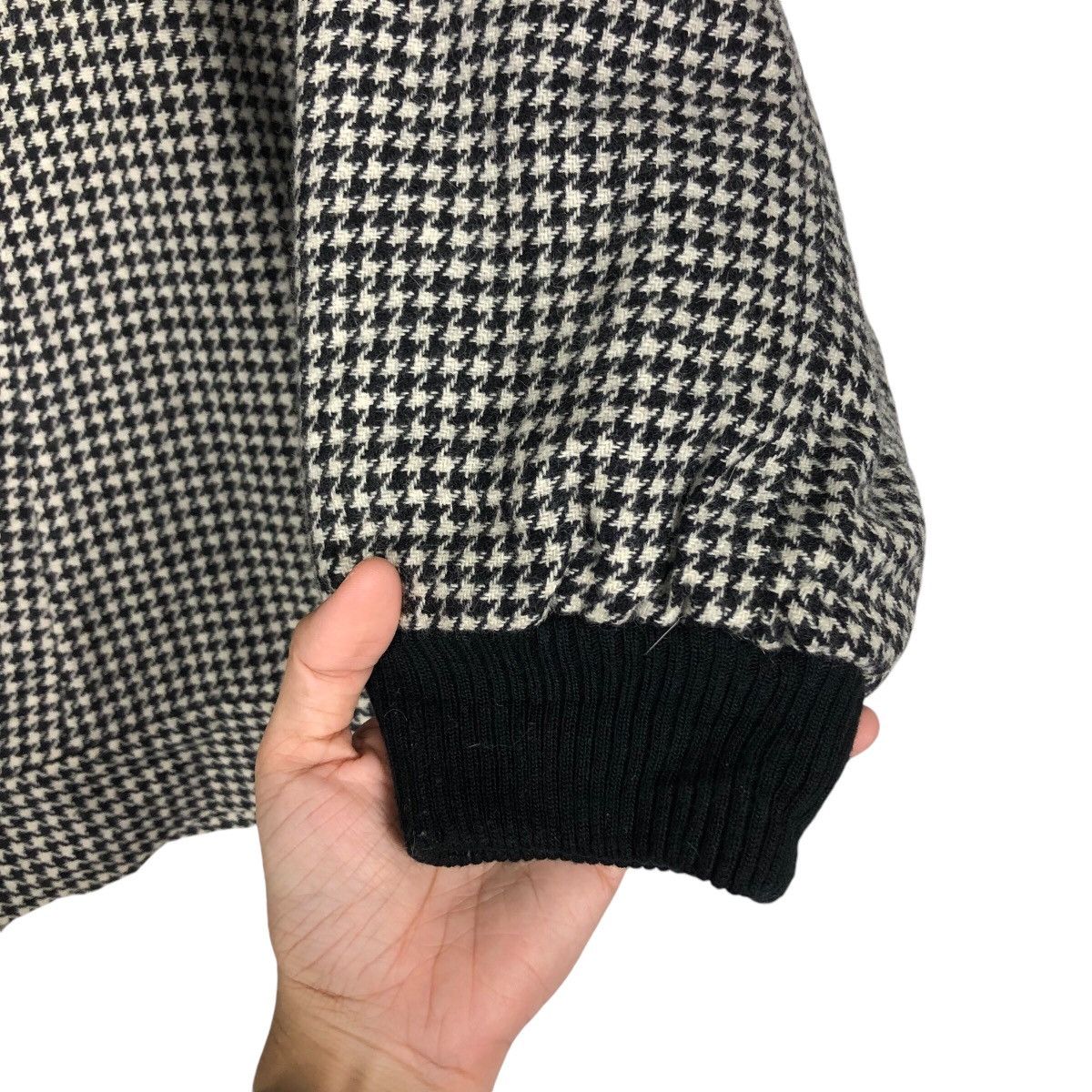 Japanese Brand 📌Vintage Bomber Wool Jacket Natuhara Issey Miyake Size US M / EU 48-50 / 2 - 16 Thumbnail