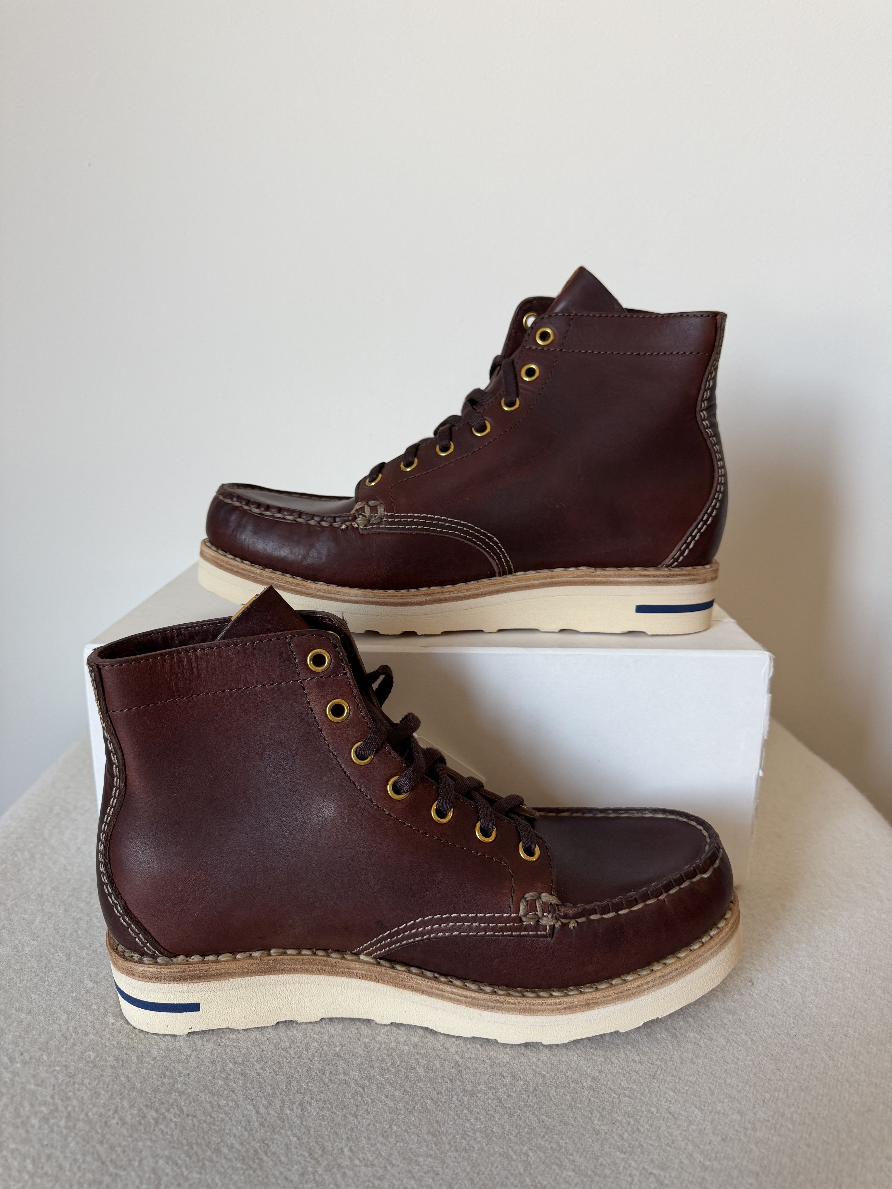 Visvim Visvim Blackstone Moc Boots Folk in Dark Brown Size US 10 / EU 43 - 3 Thumbnail