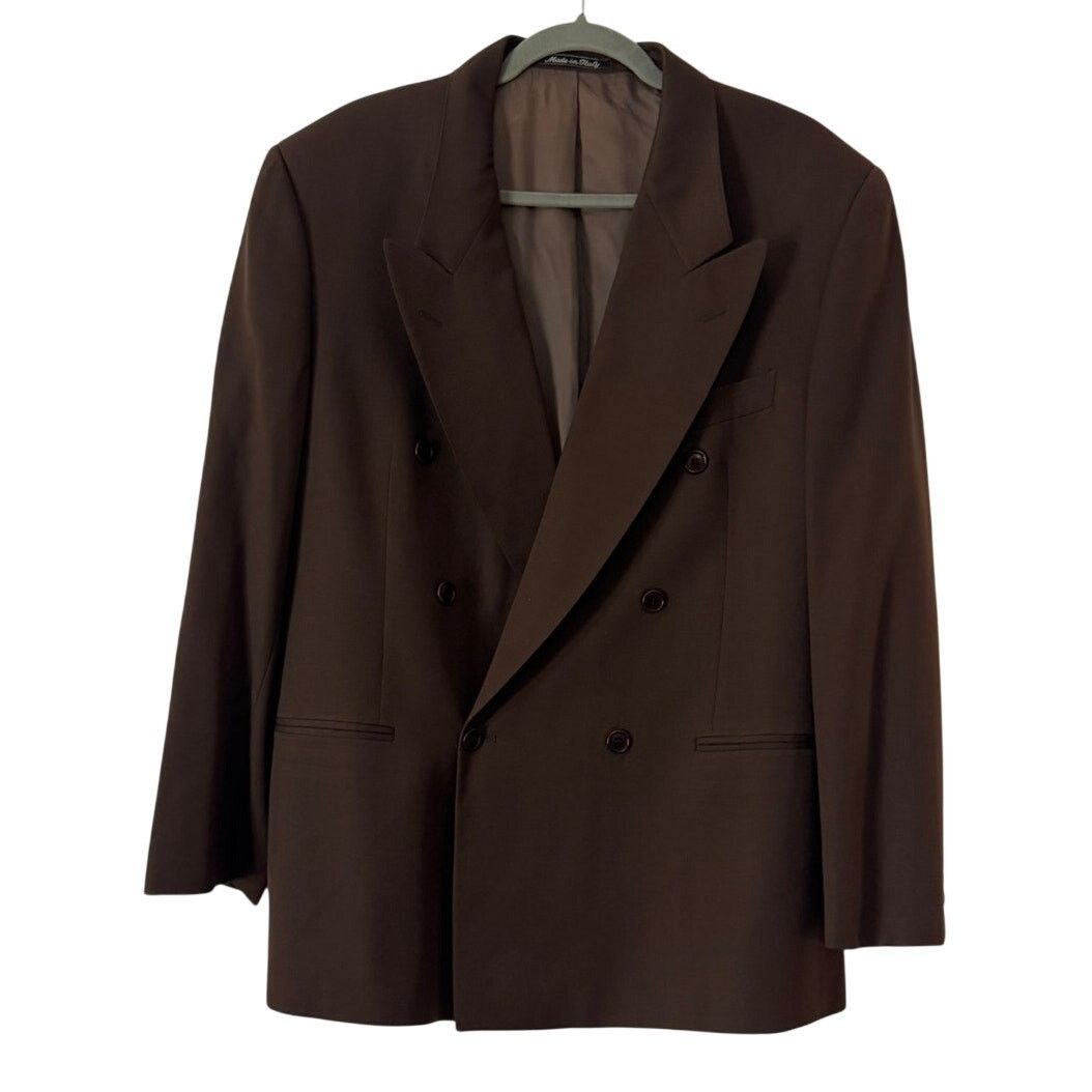 Valentino Valentino UOMO Vintage Men's Brown Full Tux Size 40R - 1 Thumbnail