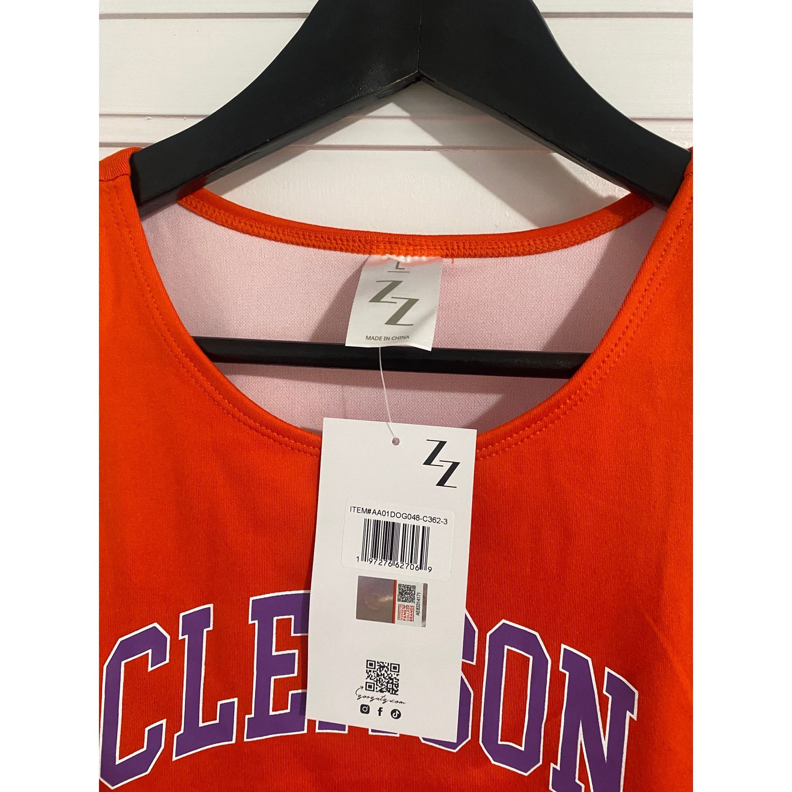 NCAA NWT Clemson Tigers Tank Top Size L Size L / US 10 / IT 46 - 4 Thumbnail