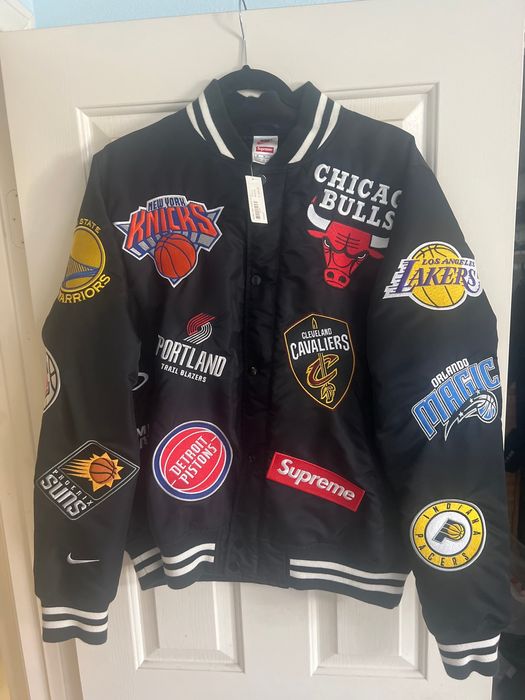 Supreme Supreme Nike/NBA Teams Warm-Up Jacket | Grailed