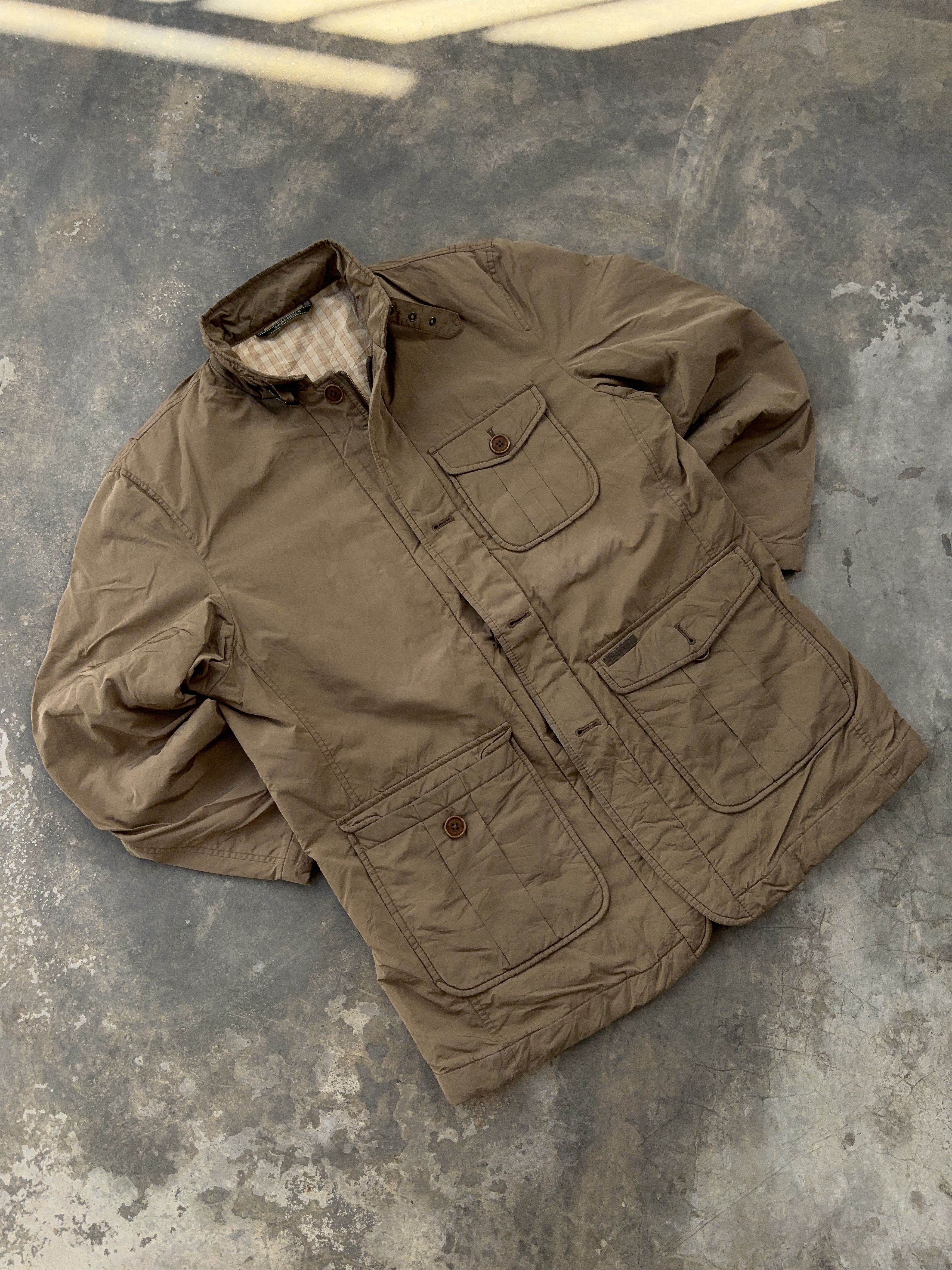 Other Crocodile Lacoste Vintage Rare Brown Parka Jacket Size US M / EU 48-50 / 2 - 9 Thumbnail