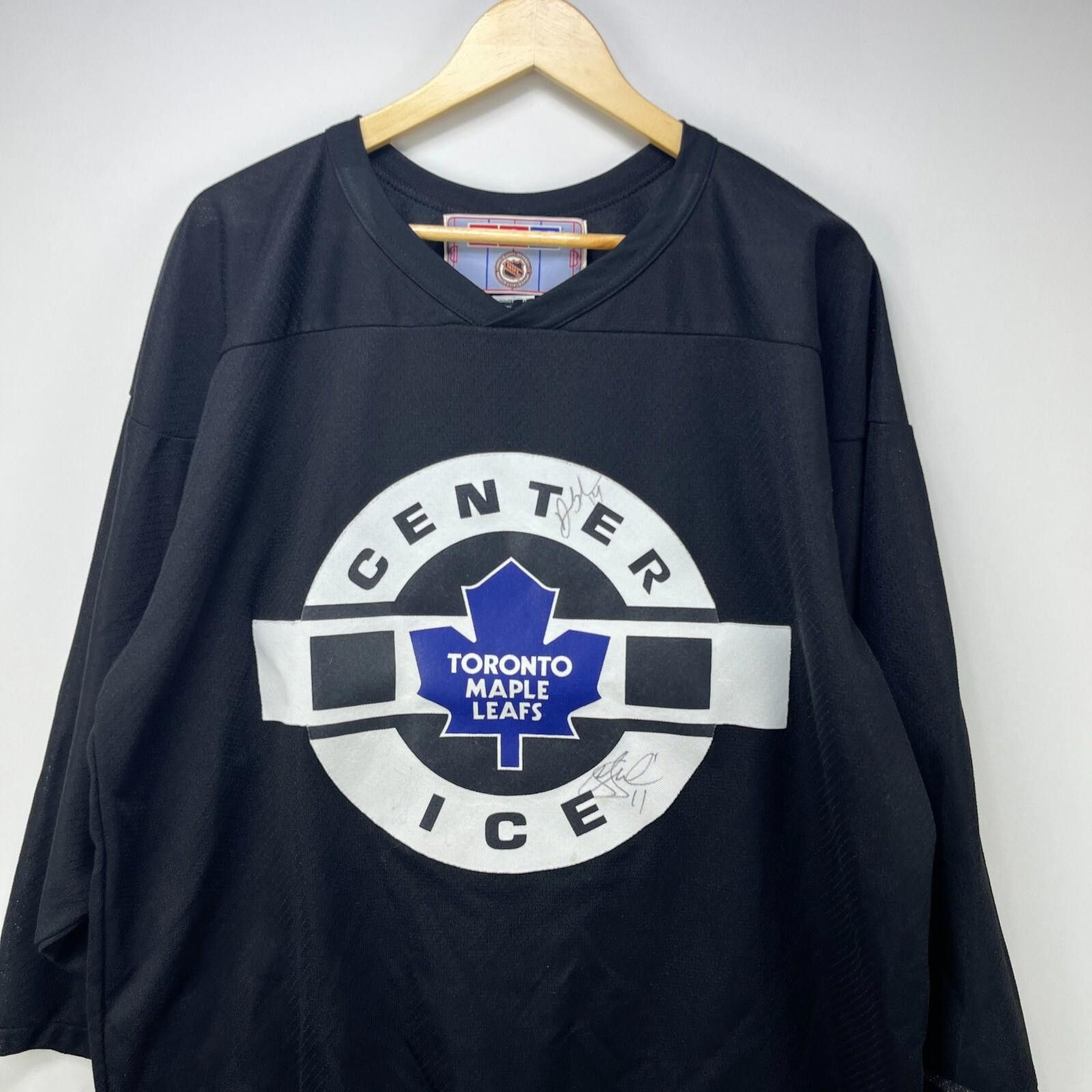 Ccm Vintage 90s CCM Toronto Maple Leafs Hockey Jersey Large Size ONE SIZE - 2 Thumbnail