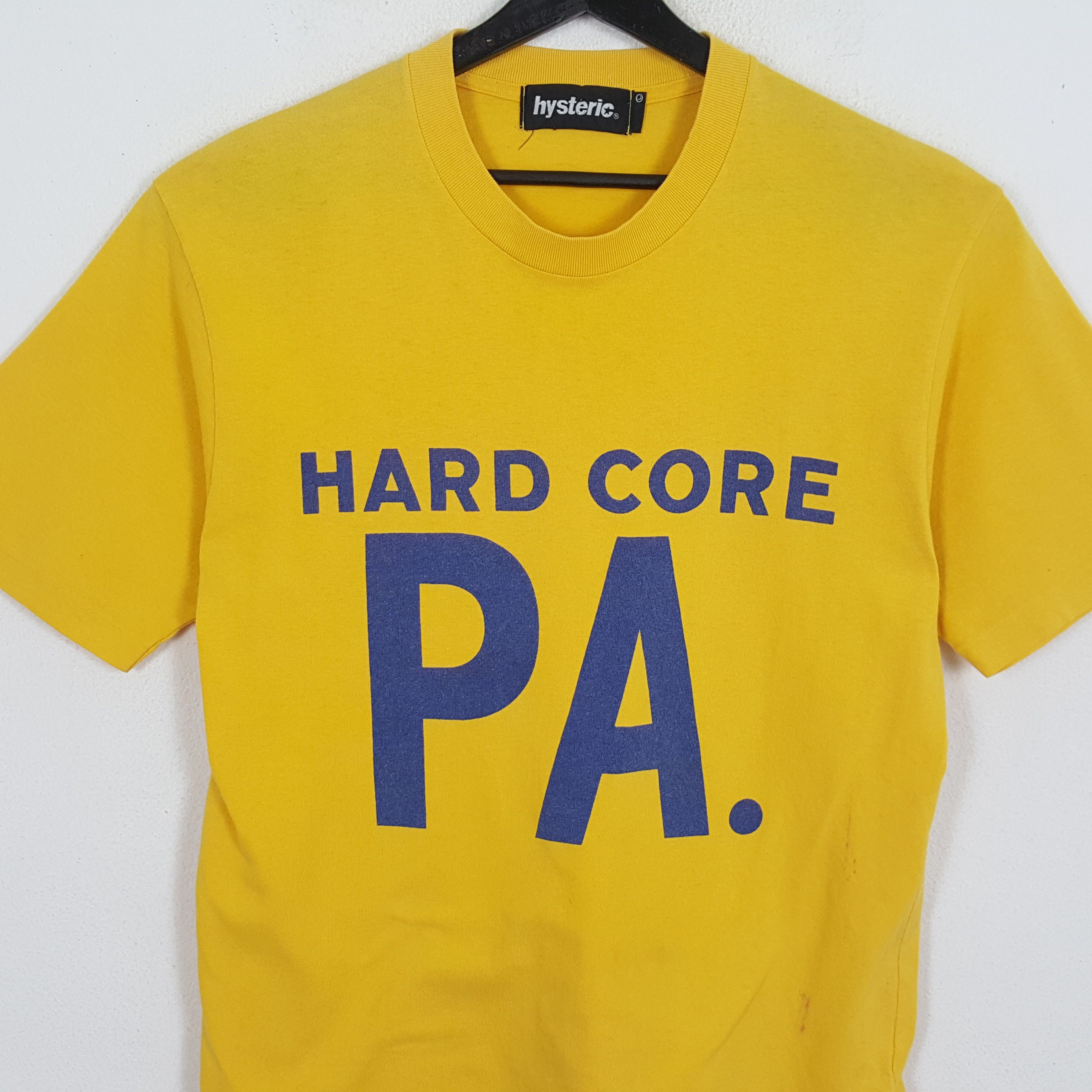 HYSTERIC GLAMOUR Japanese Brand Hard Core PA Tshirt