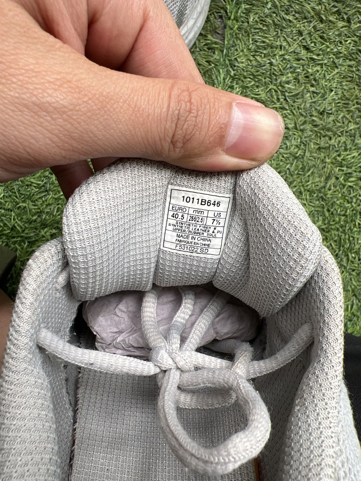 Asics Asics Gel-flux CN 'silver' 1011B646 Size US 7.5 / EU 40-41 - 6 Thumbnail