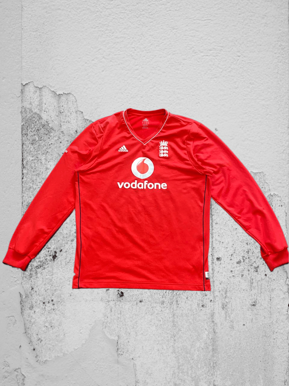 Adidas ADIDAS ENGLAND CRICKET NATIONAL TEAM LONG SLEEVE JERSEY Size US L / EU 52-54 / 3 - 1 Thumbnail