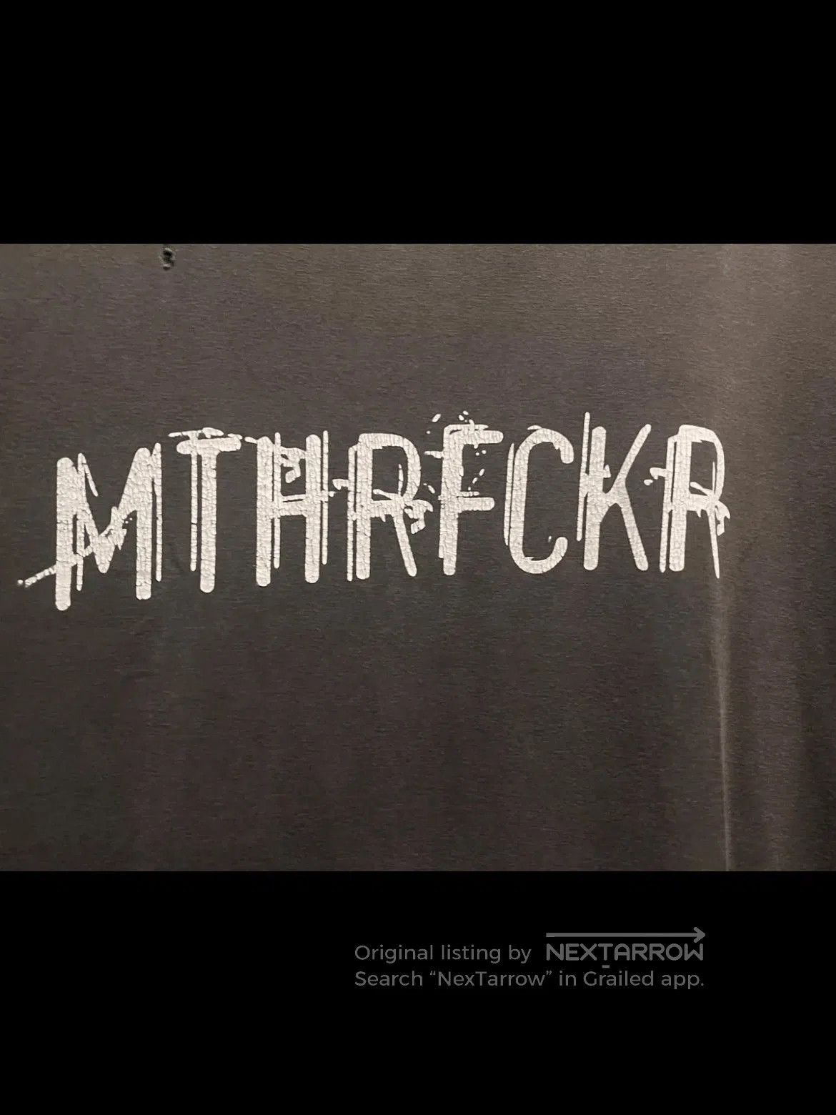 Number (N)ine Number NIne 04SS Motherfucker Distressed Tee. Size US M / EU 48-50 / 2 - 2 Thumbnail