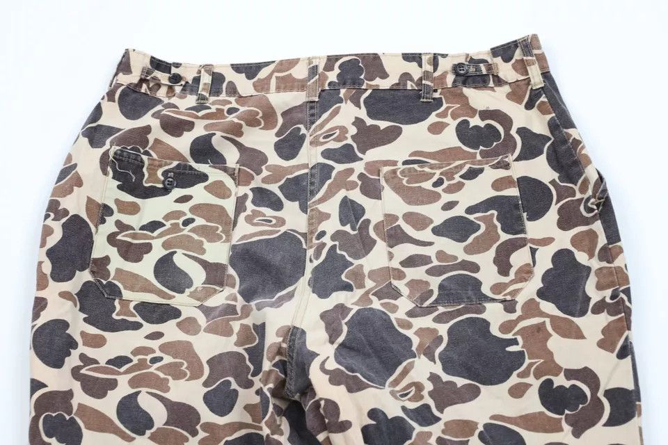 Vintage Vintage 90s Streetwear Duck Camouflage Wide Leg Pants Size US 36 / EU 52 - 9 Thumbnail