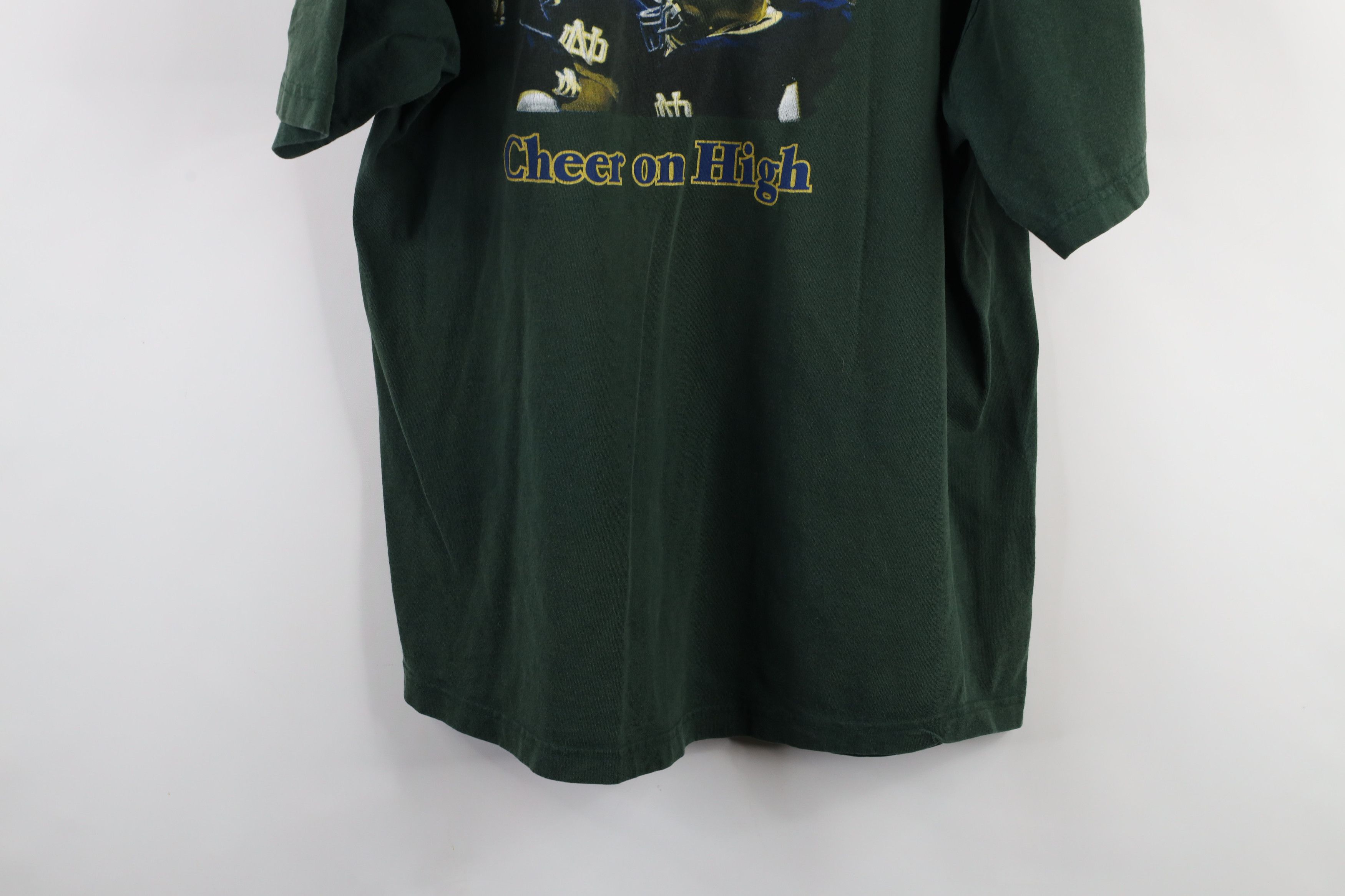 Vintage Vintage Y2K 2000 Dame University Football T-Shirt Green Size US XL / EU 56 / 4 - 14 Thumbnail