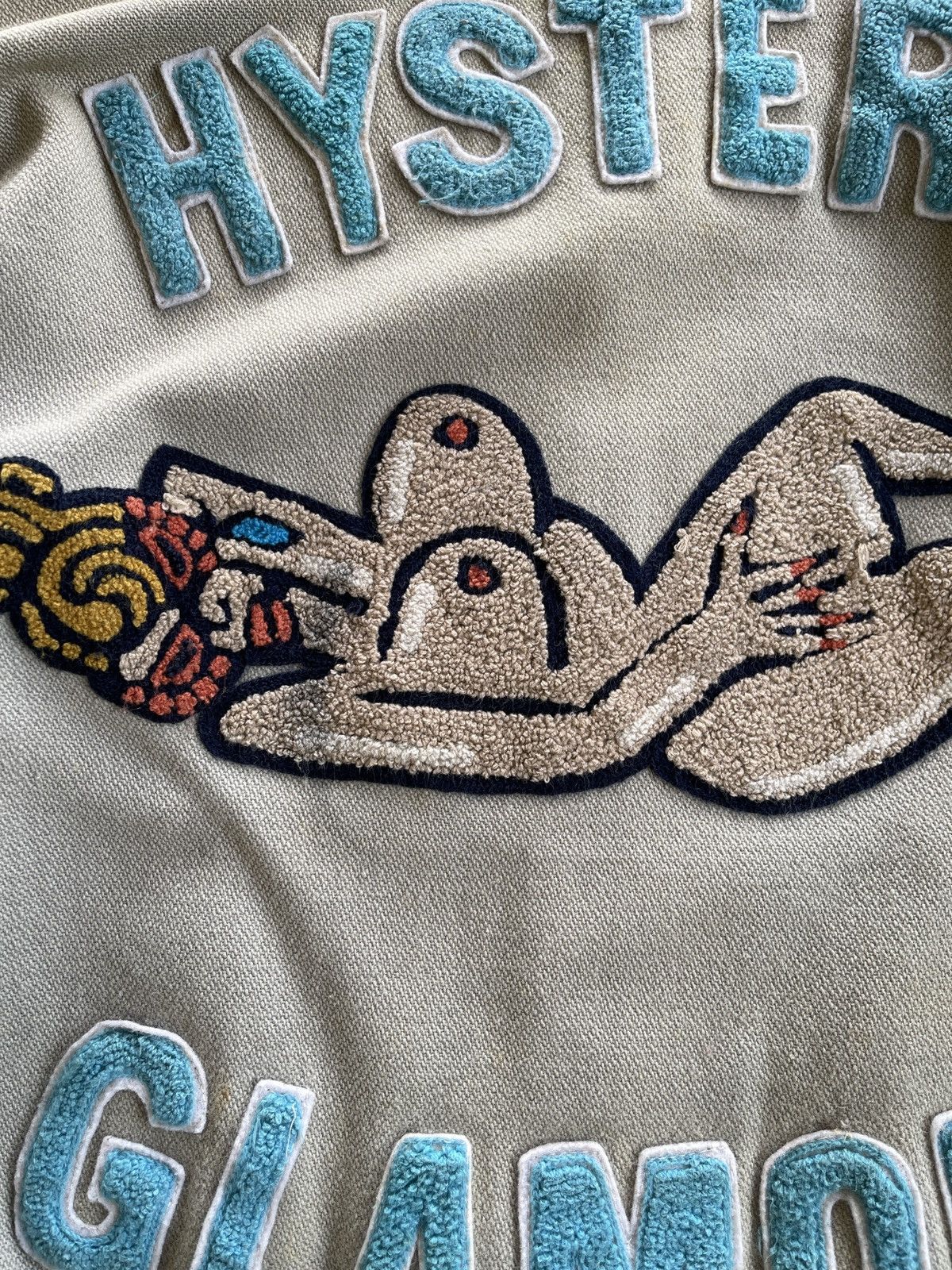 Hysteric Glamour RARE🔥 Vintage Hysteric Glamour Varsity Jacket Size US M / EU 48-50 / 2 - 16 Thumbnail
