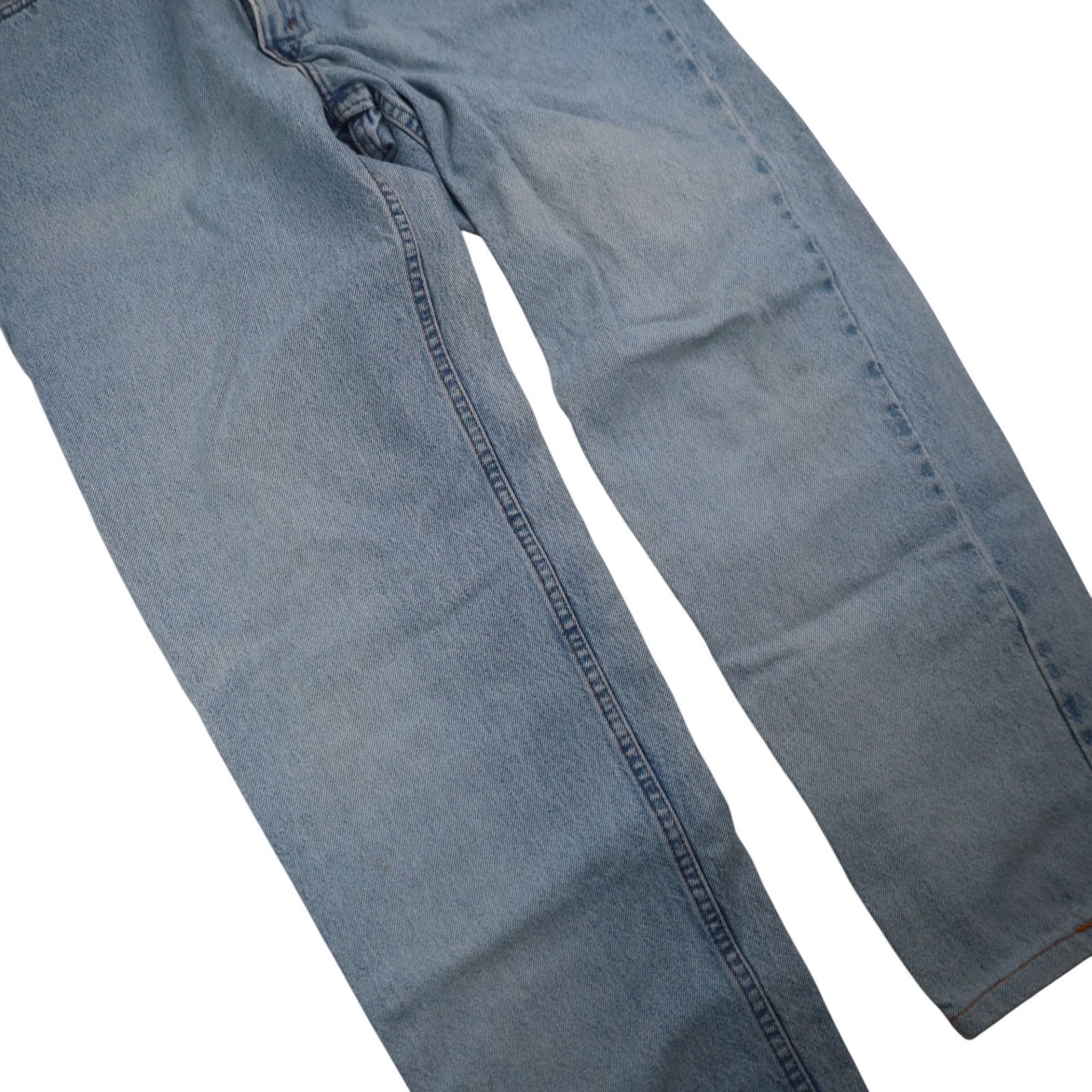 Levi's × Vintage Vintage Levis 550 USA Made Loose Fit Denim Jeans Size US 34 / EU 50 - 3 Thumbnail