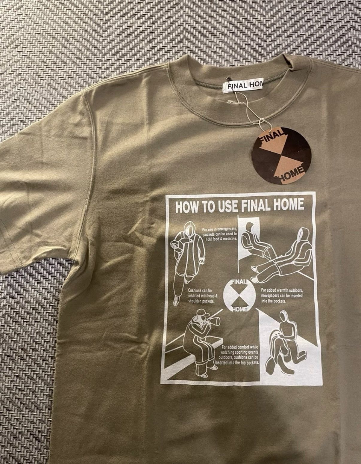 Final Home FINAL HOME Instructions T-Shirt K24 Size US M / EU 48-50 / 2 - 2 Thumbnail
