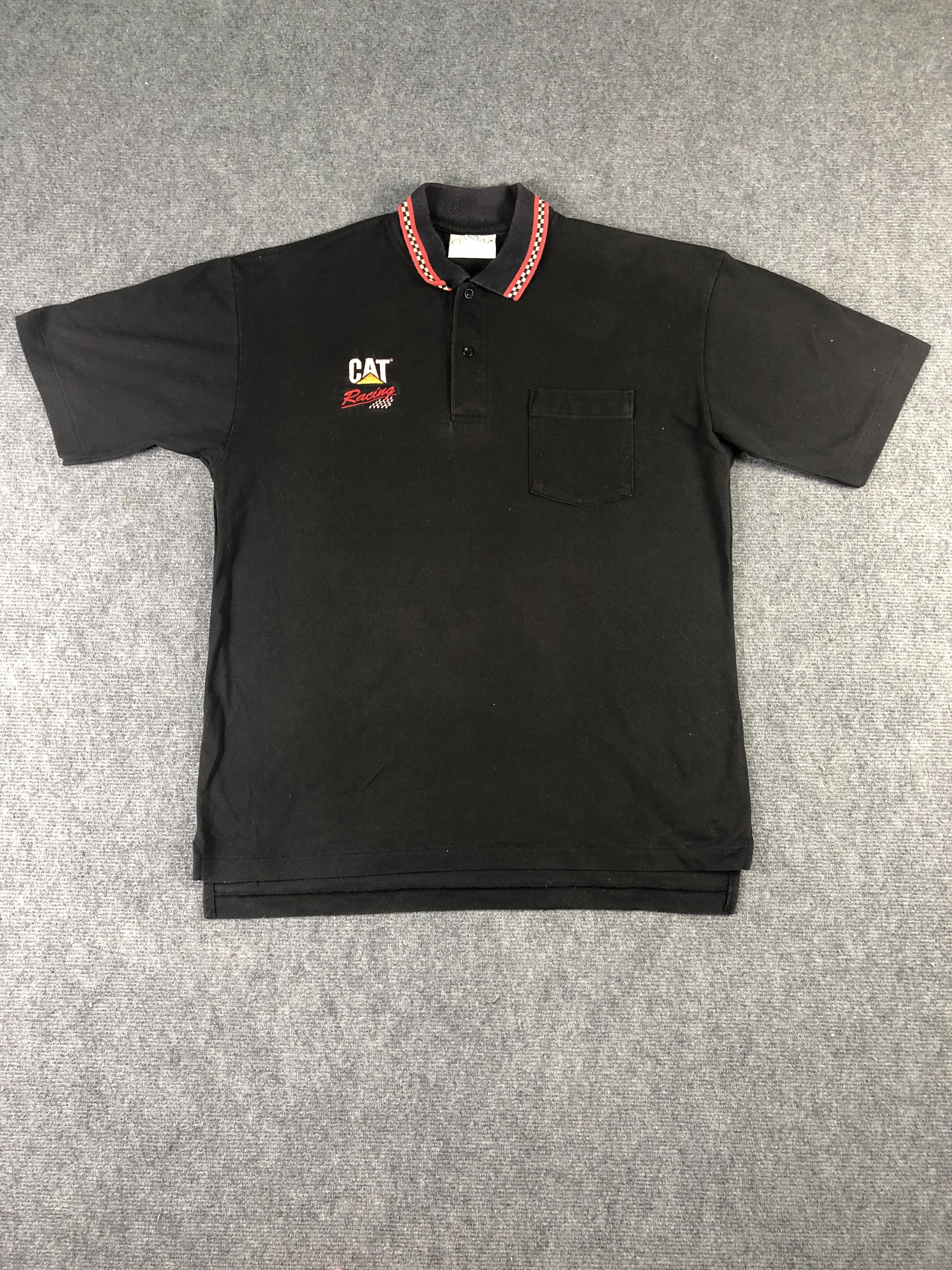 Vintage Vintage Cat Racing Tshirt Size US L / EU 52-54 / 3 - 1 Thumbnail
